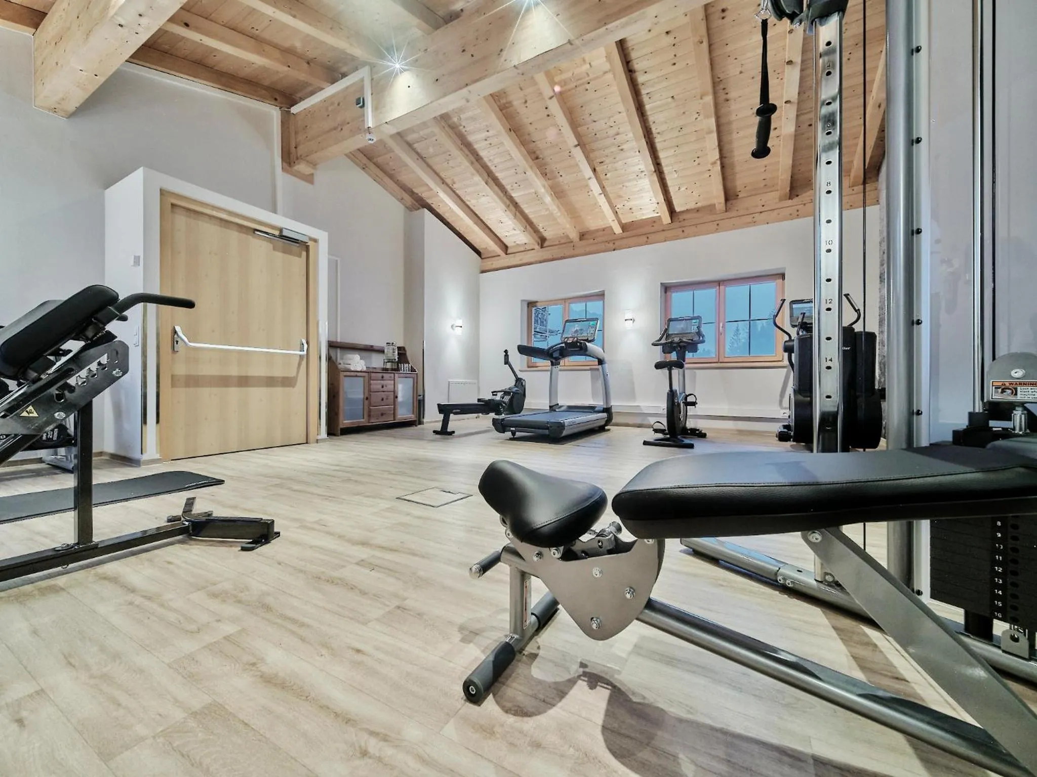 Fitness centre/facilities in Hotel Mariasteinerhof