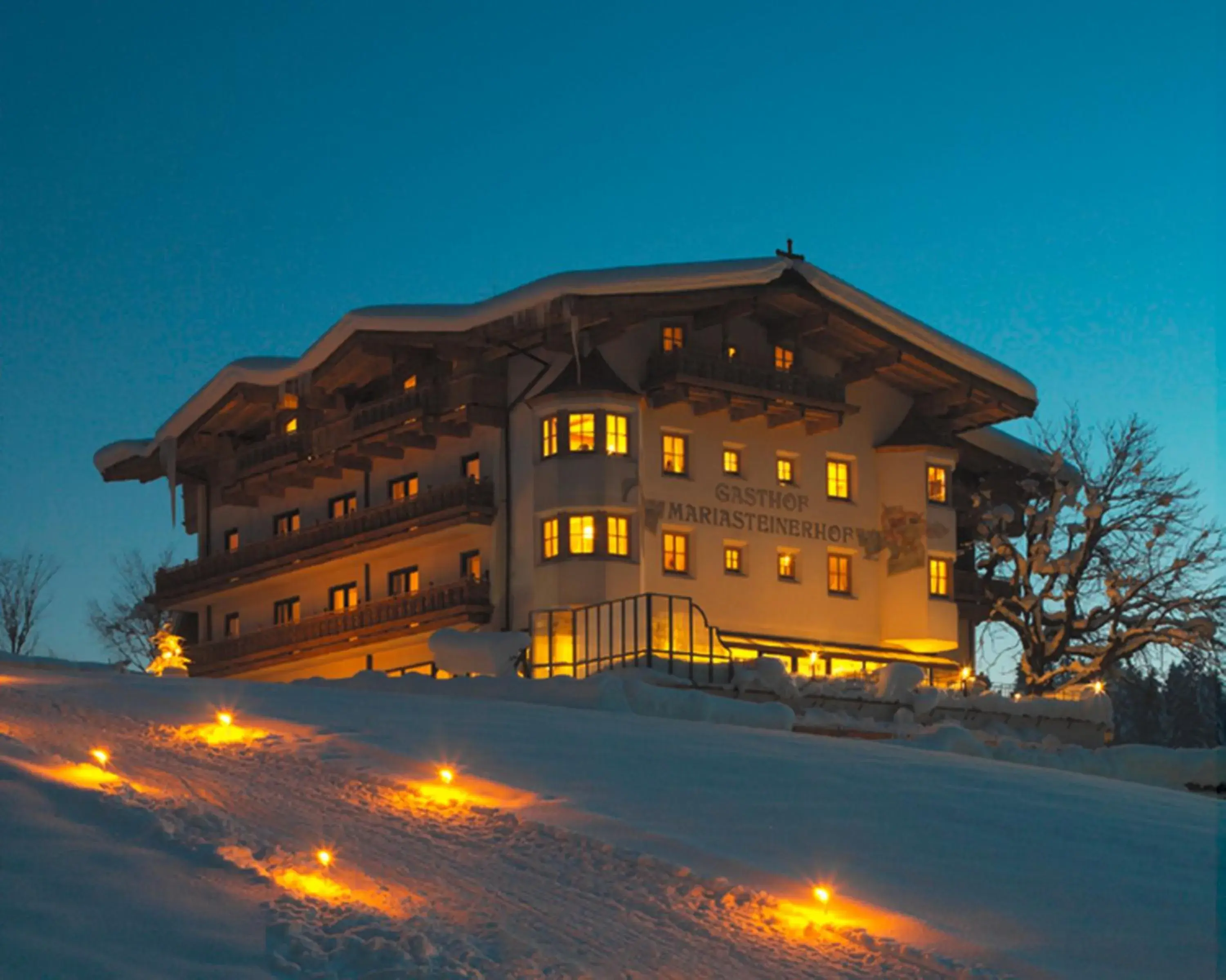 Facade/entrance in Hotel Mariasteinerhof Facade/entrance in Hotel Mariasteinerhof