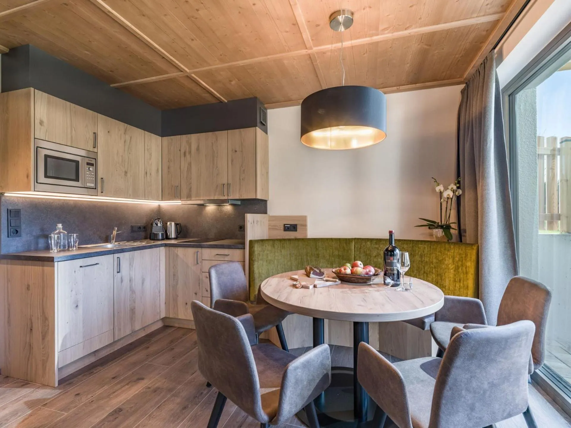 kitchen in Hotel Mariasteinerhof