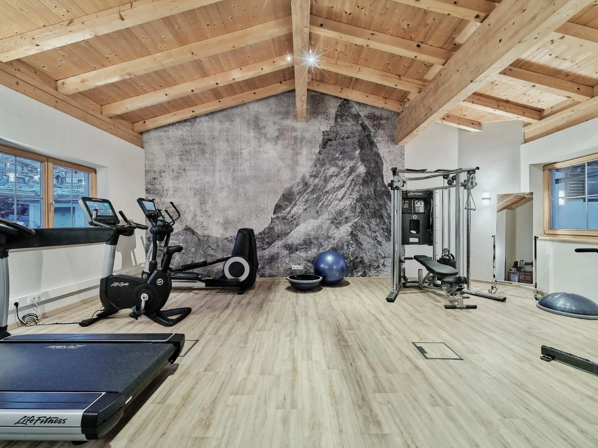 Fitness centre/facilities in Hotel Mariasteinerhof