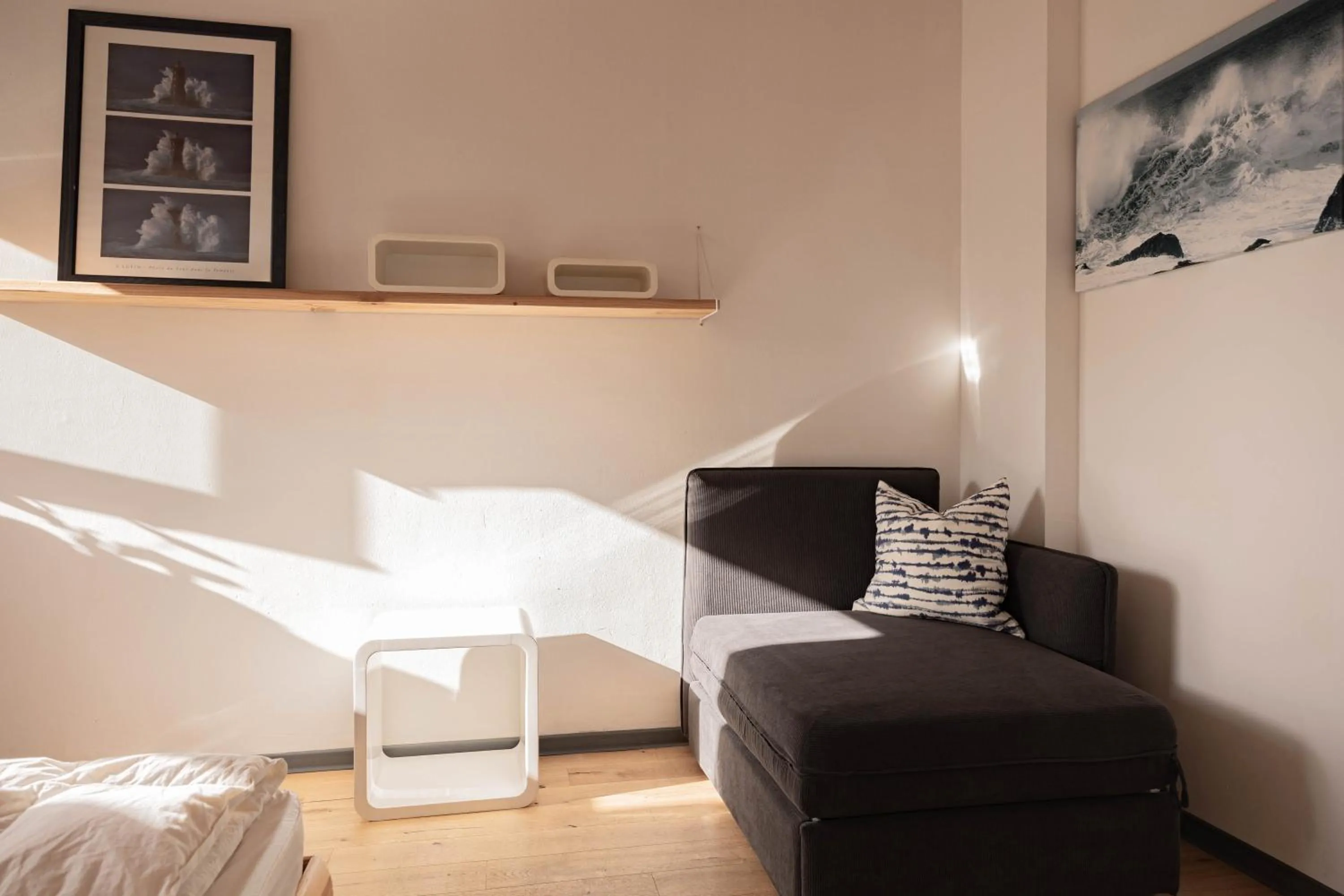 Bed in Hostel oder Ferienwohnung 1-16 Personen im BLAUEN HAUS