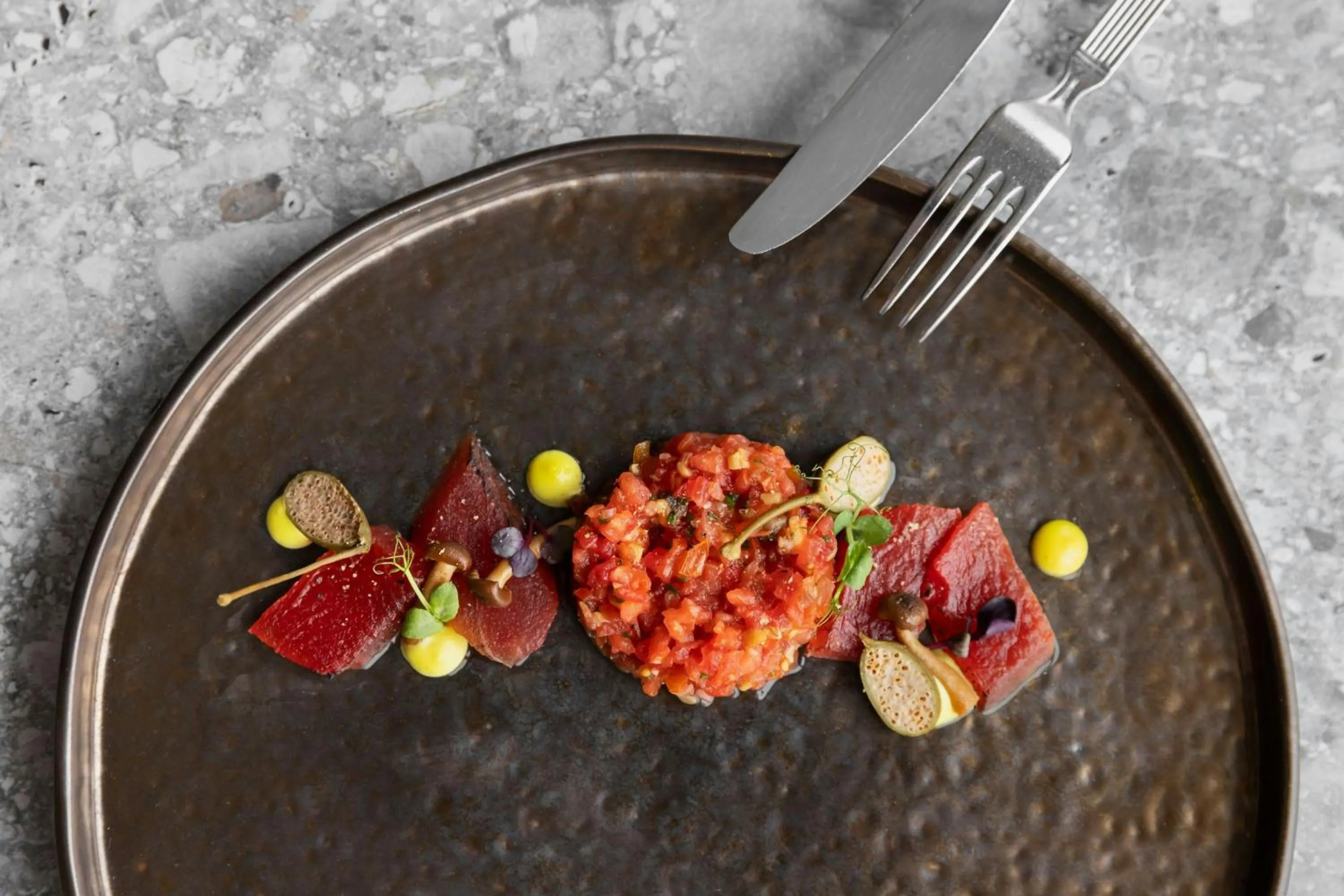 Restaurant/places to eat in Courtyard by Marriott Linz