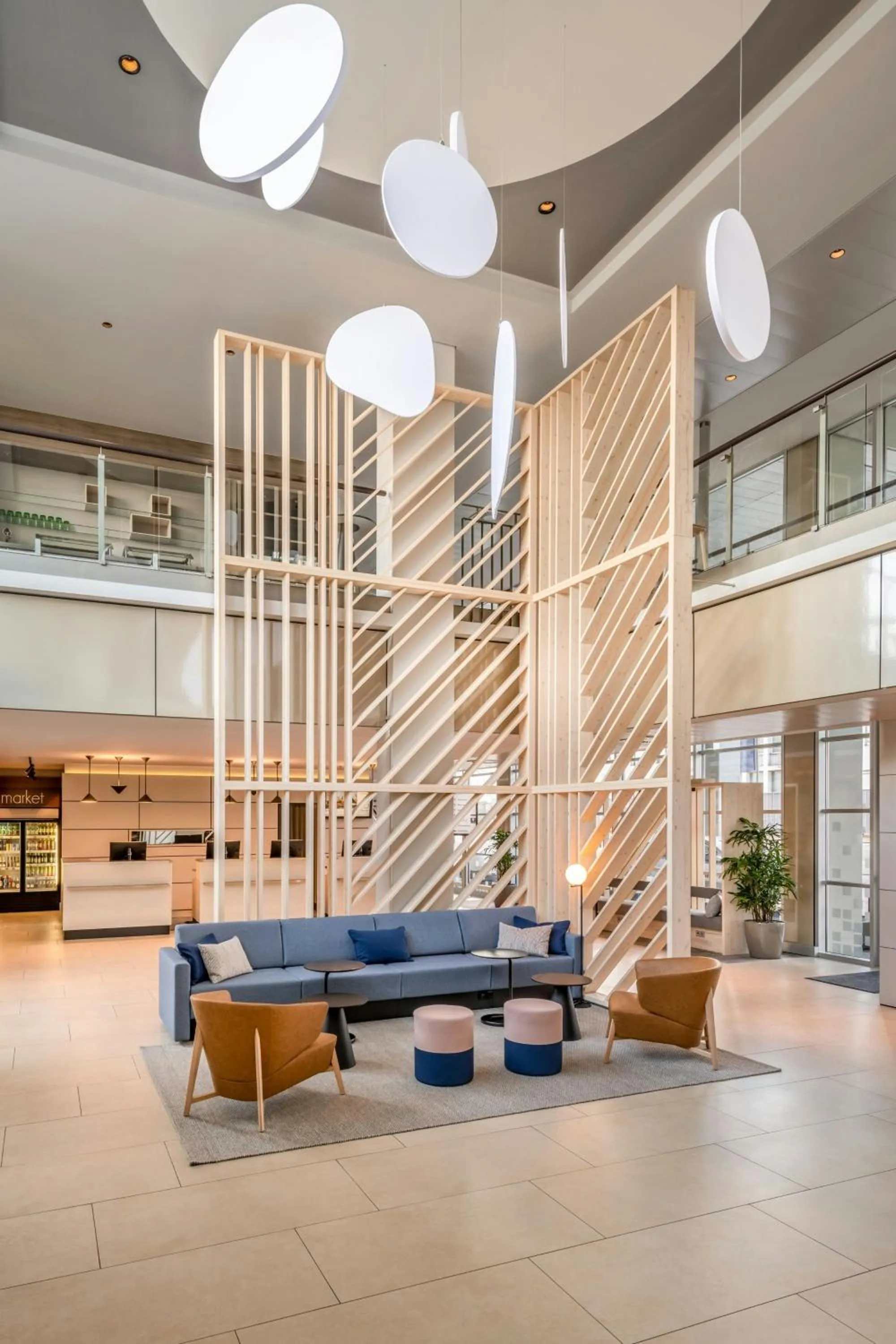 Lobby or reception in Courtyard by Marriott Linz