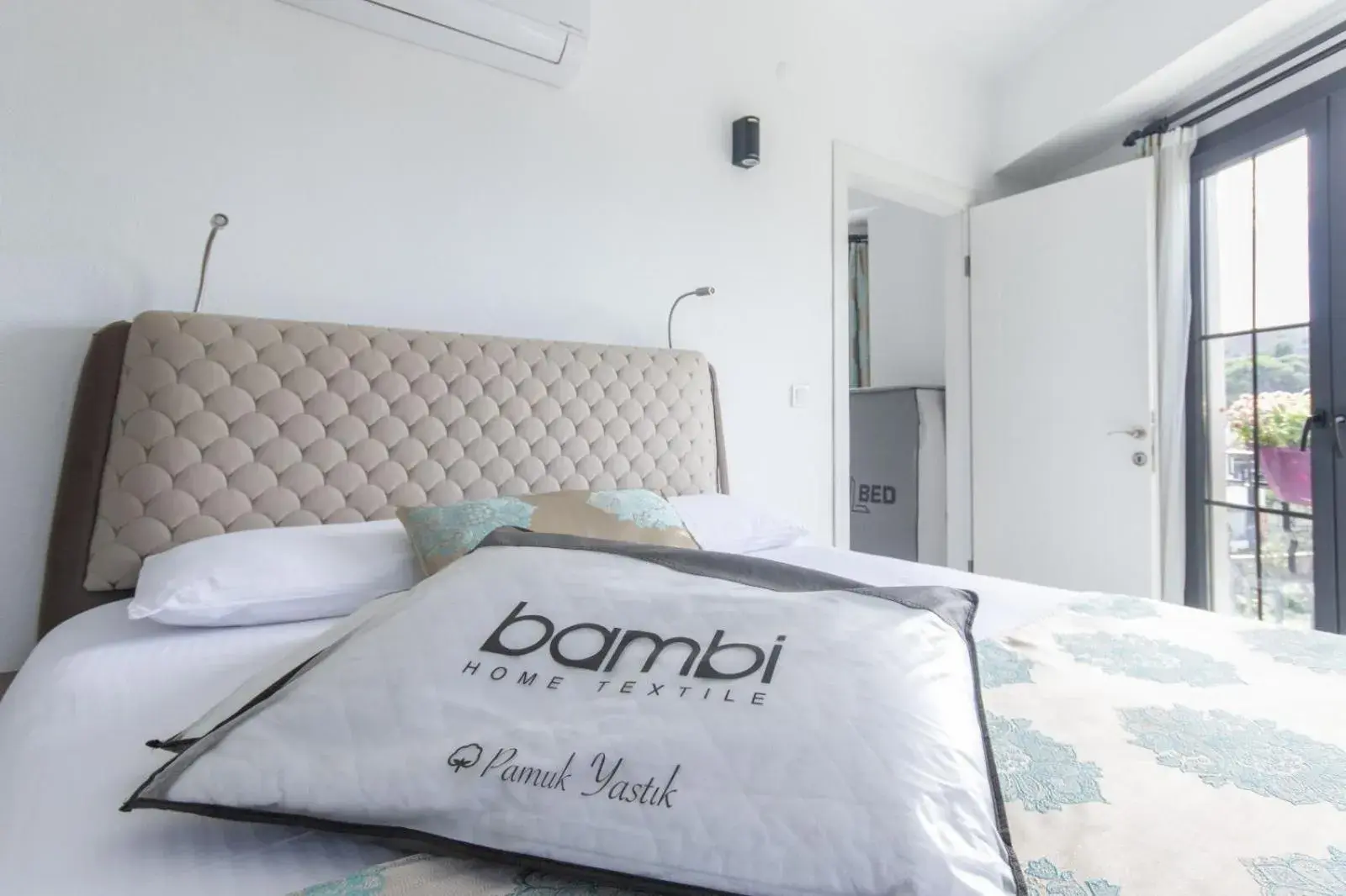 Bed in Gokceada Marmaros Butik Otel Bed in Gokceada Marmaros Butik Otel