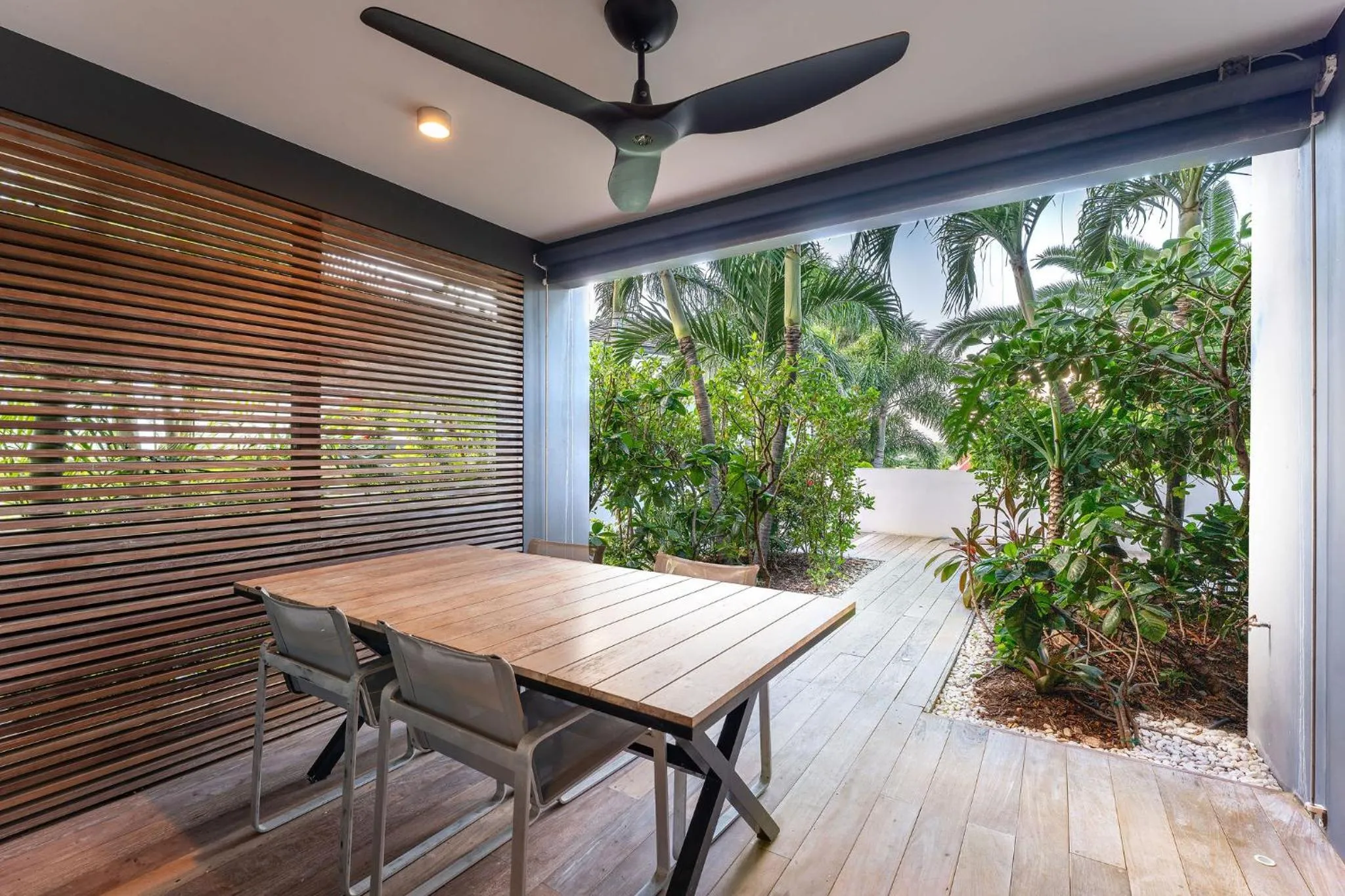 Patio in Rêve de Saint Barth - Vue Mer - Piscine Chauffée & Jacuzzi