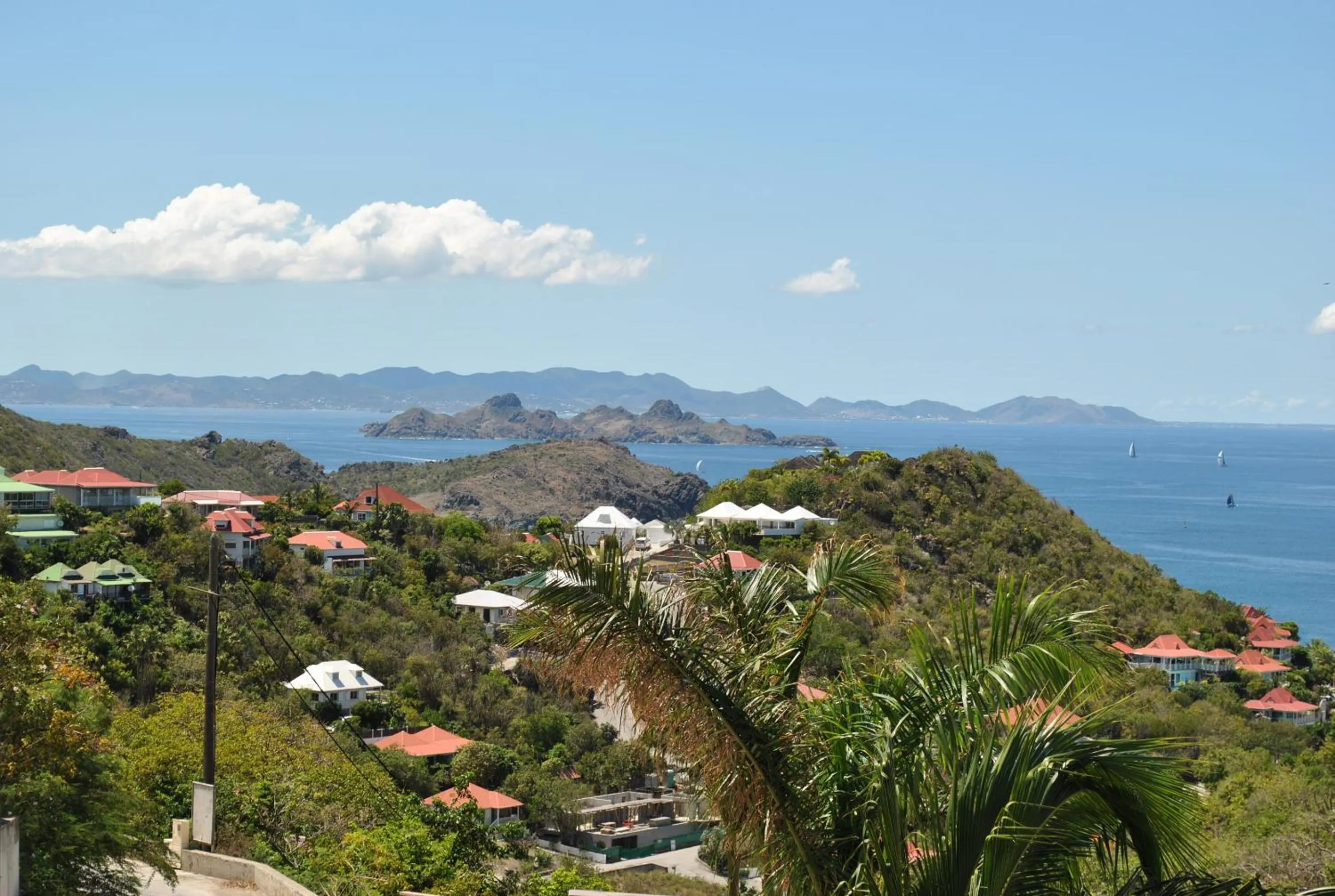 Natural landscape in Rêve de Saint Barth - Vue Mer - Piscine Chauffée & Jacuzzi