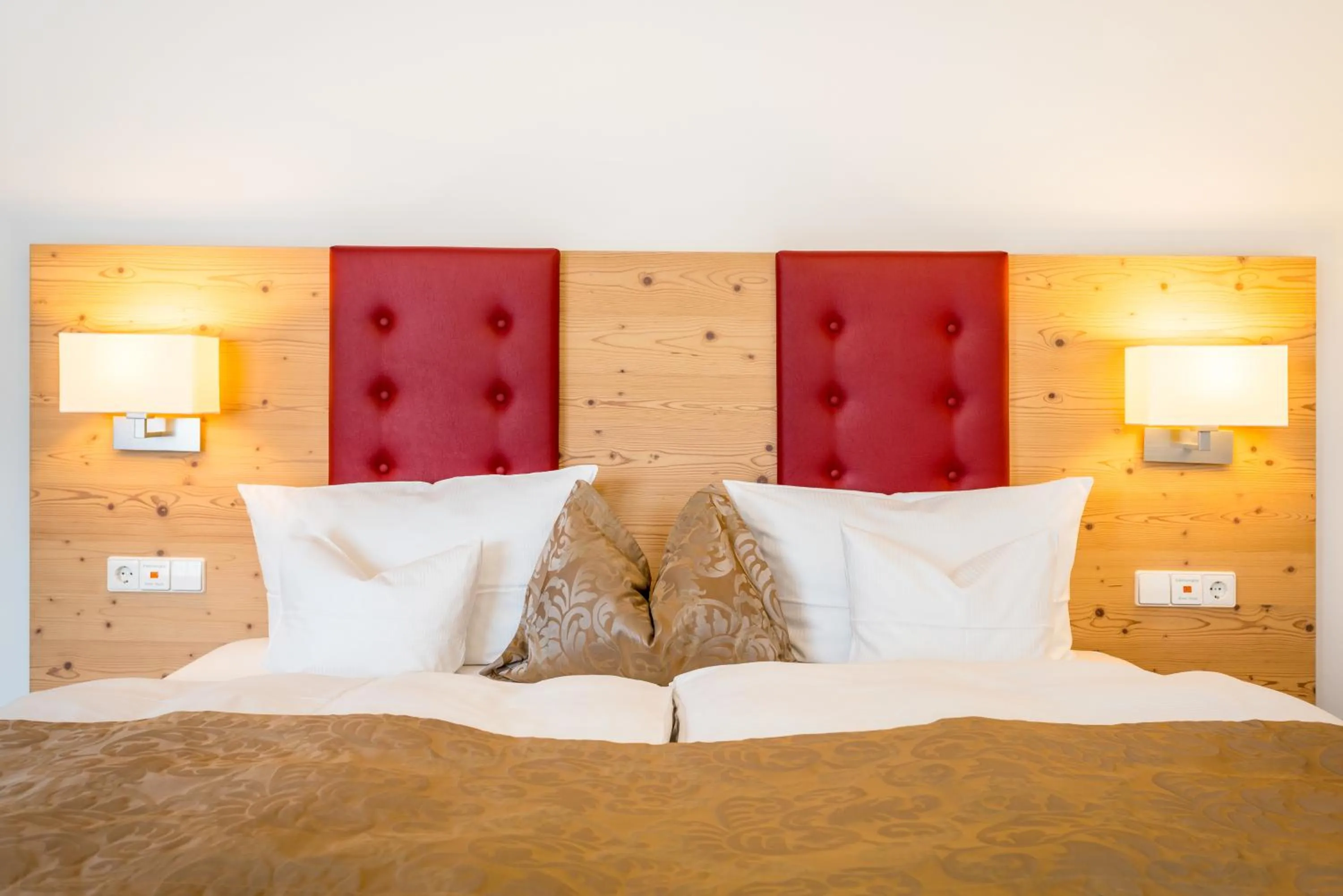 Bed in Naturparkhotel Adler