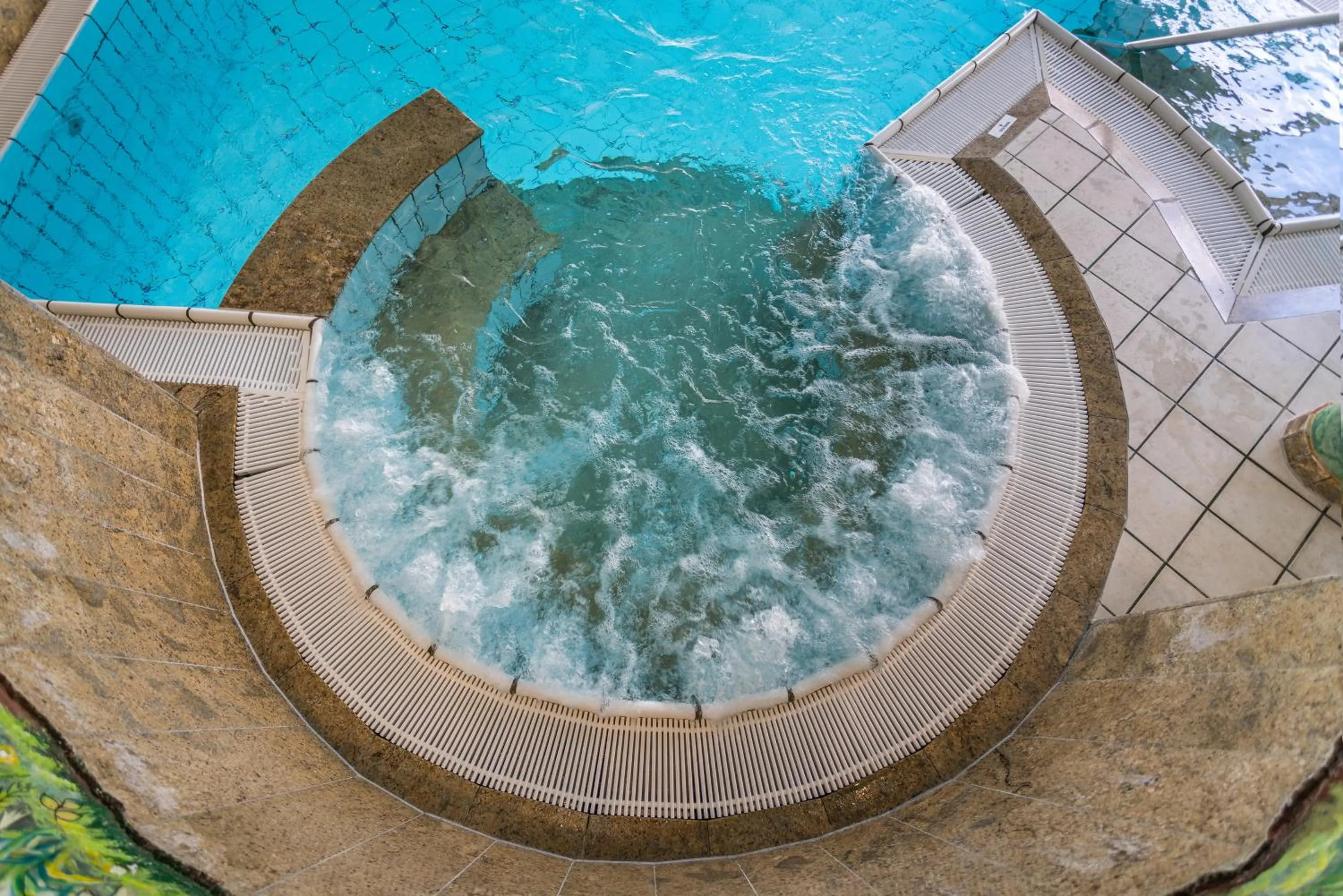 Hot Tub in Naturparkhotel Adler
