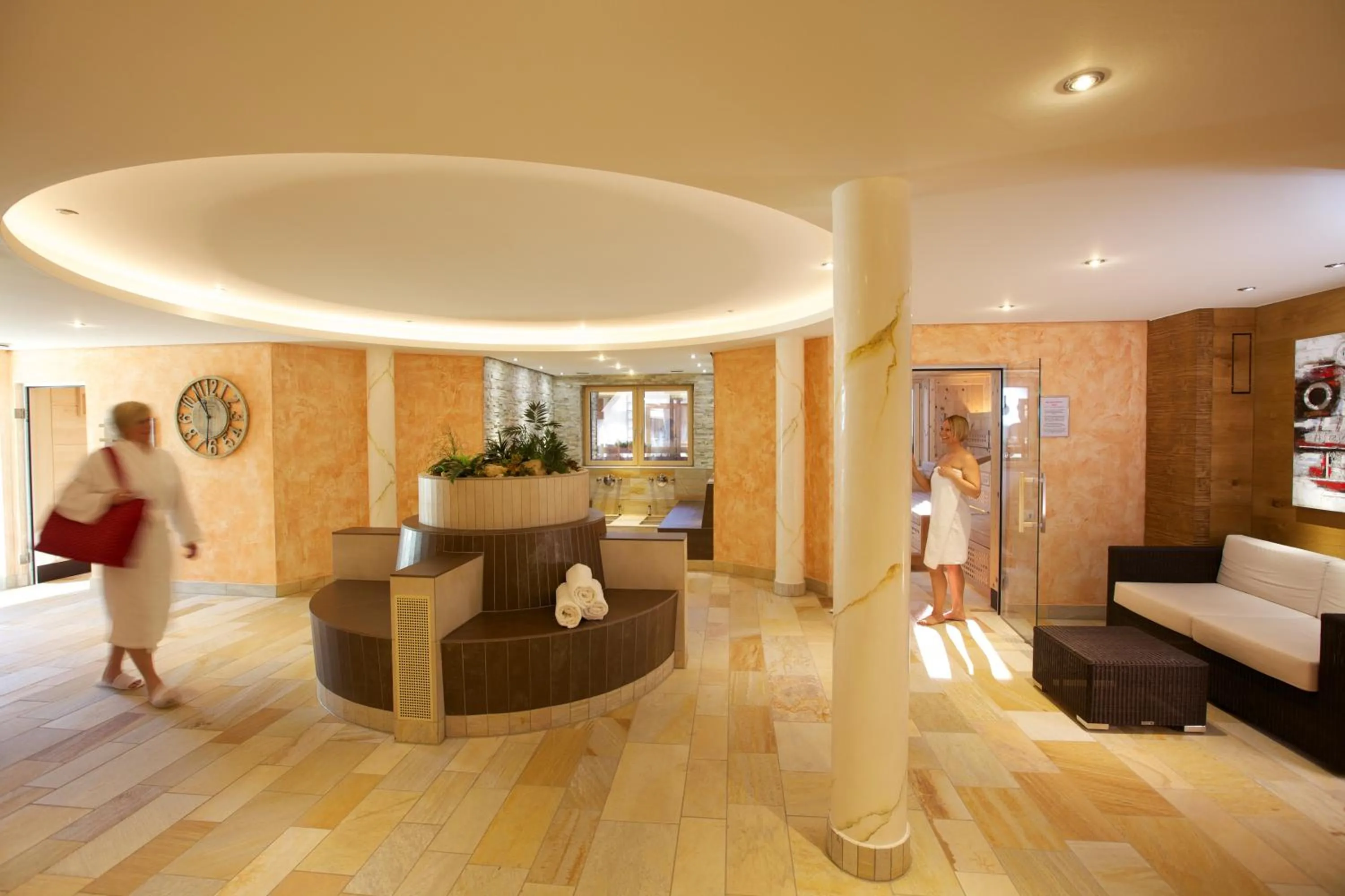 Sauna in Naturparkhotel Adler