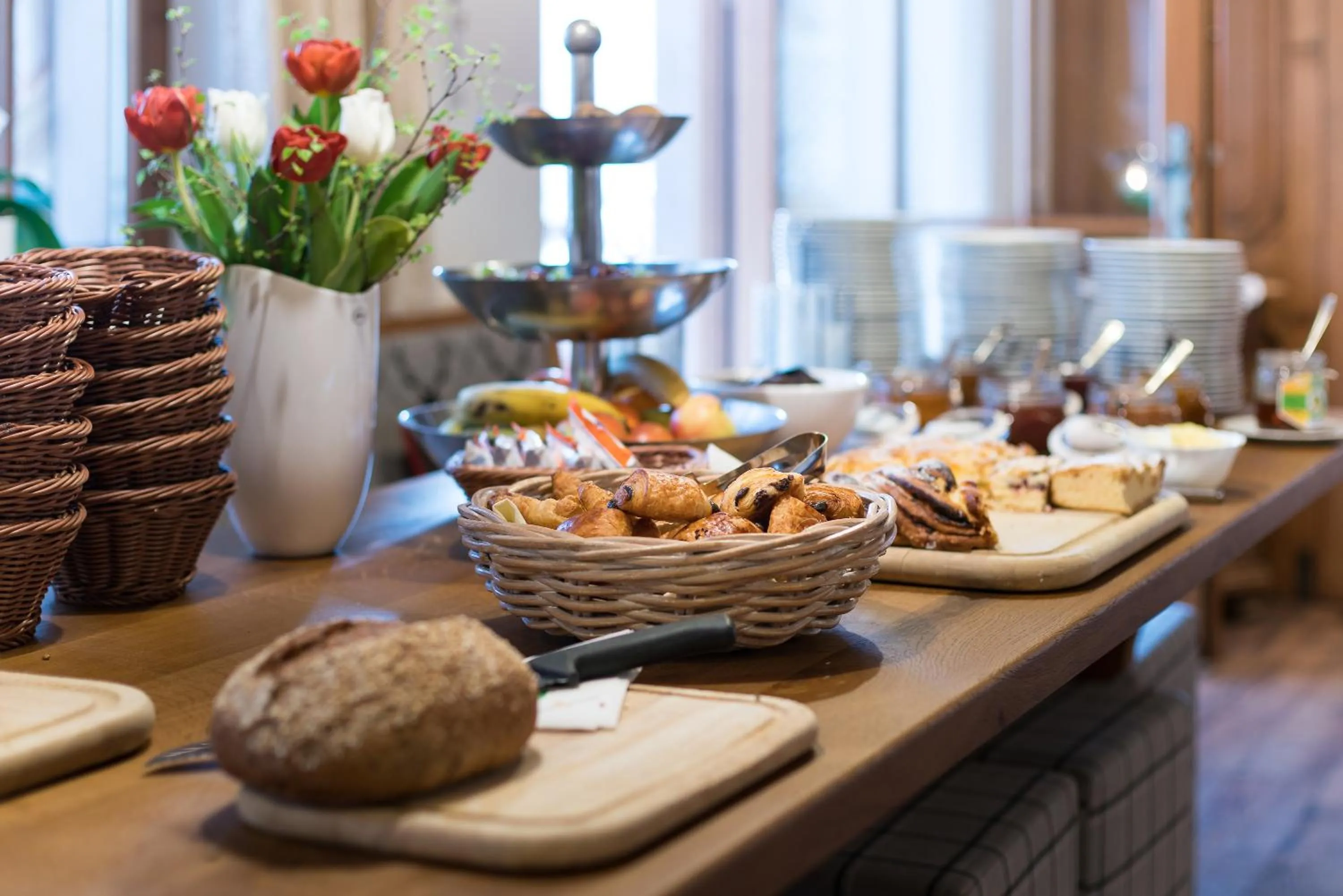 Buffet breakfast in Naturparkhotel Adler