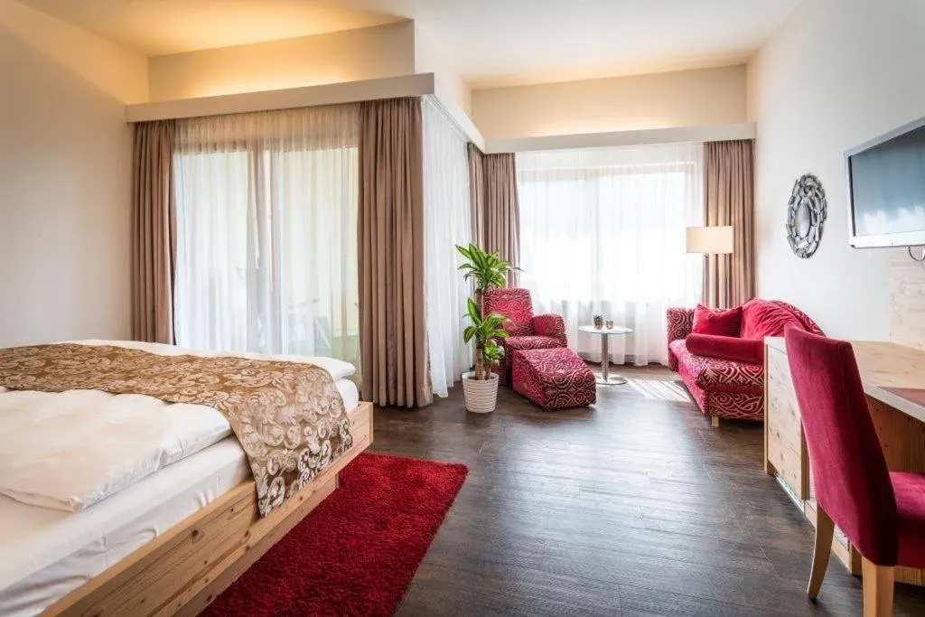 Bed in Naturparkhotel Adler