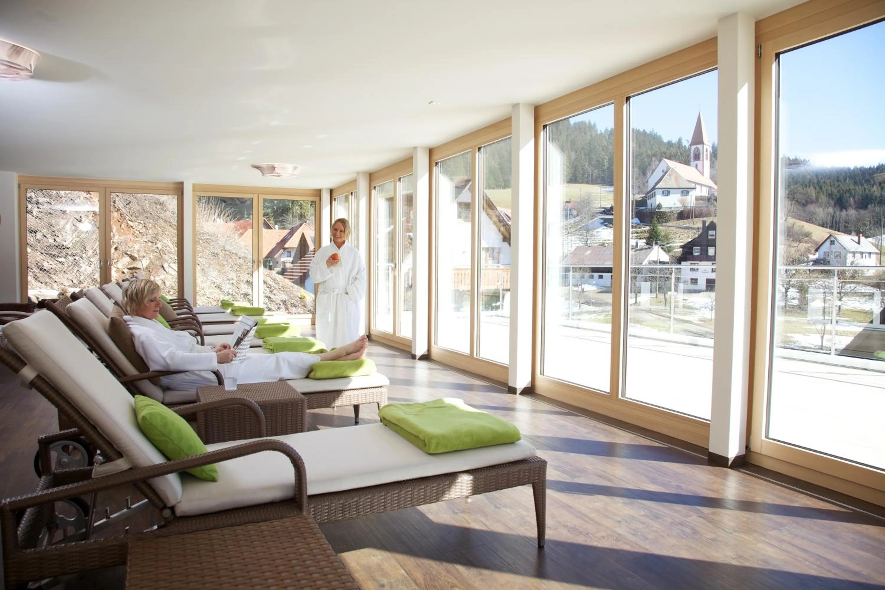 Spa and wellness centre/facilities in Naturparkhotel Adler