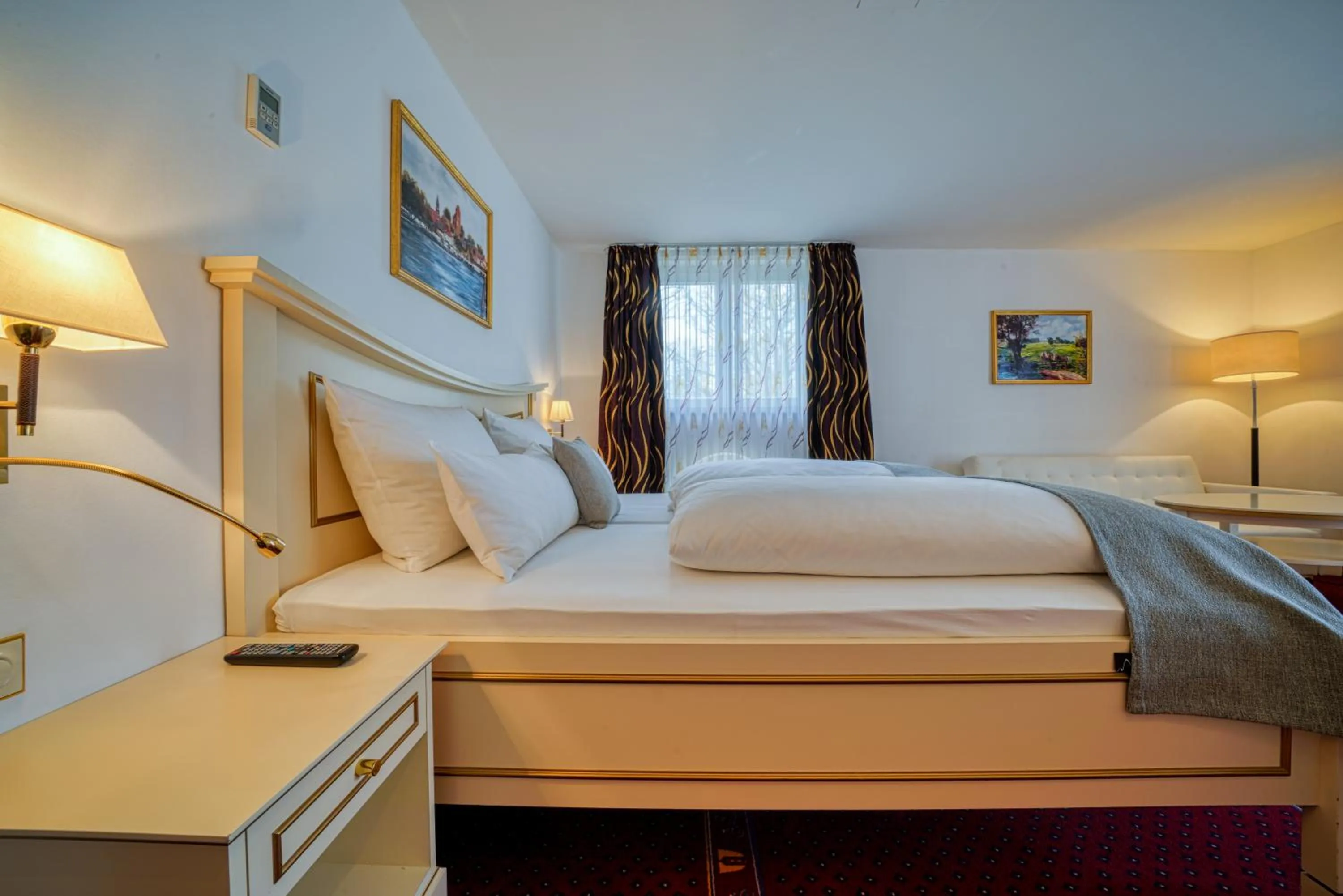 Photo of the whole room, Bed in Hotel Seeblick Wismar