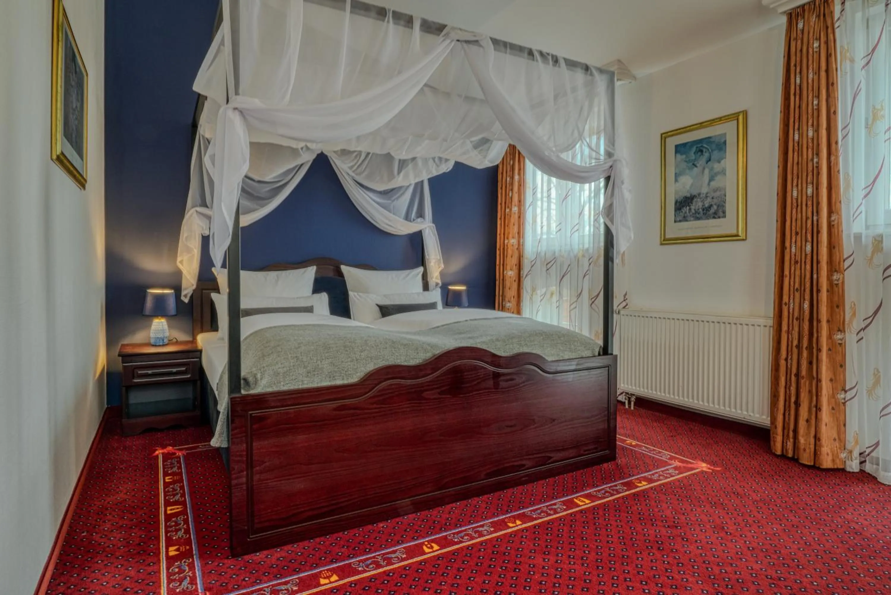 Bed in Hotel Seeblick Wismar