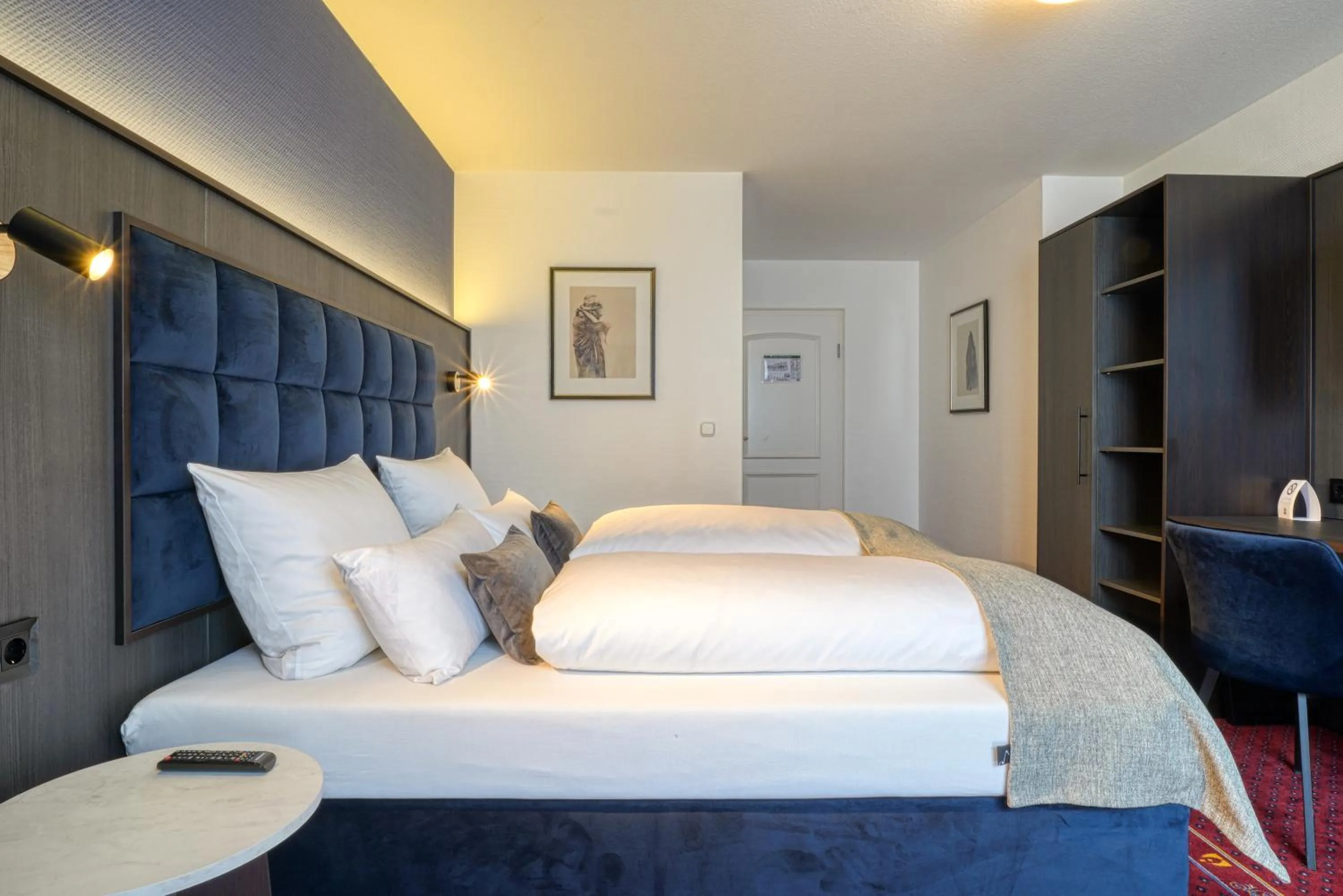 Bed in Hotel Seeblick Wismar