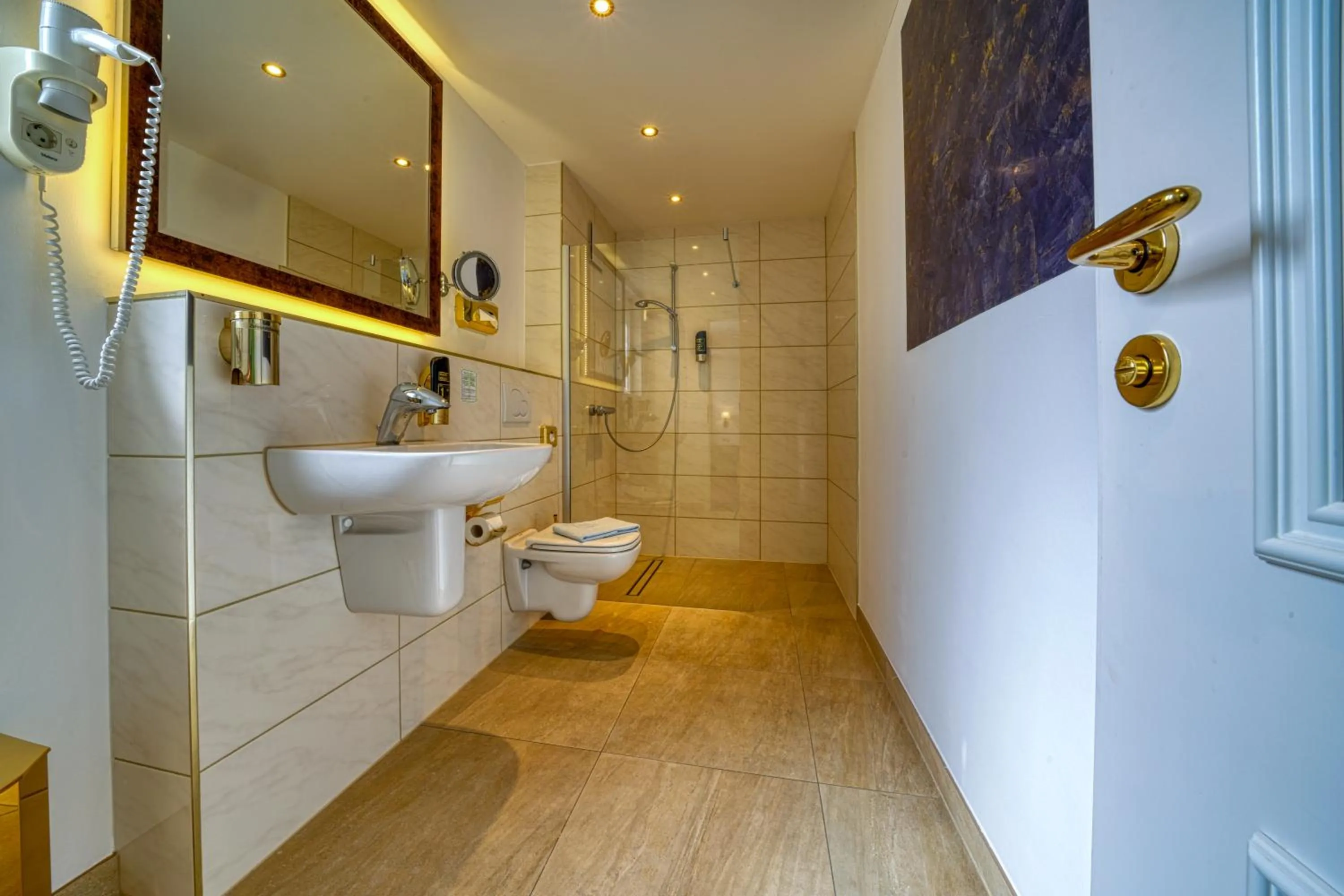 Bathroom in Hotel Seeblick Wismar