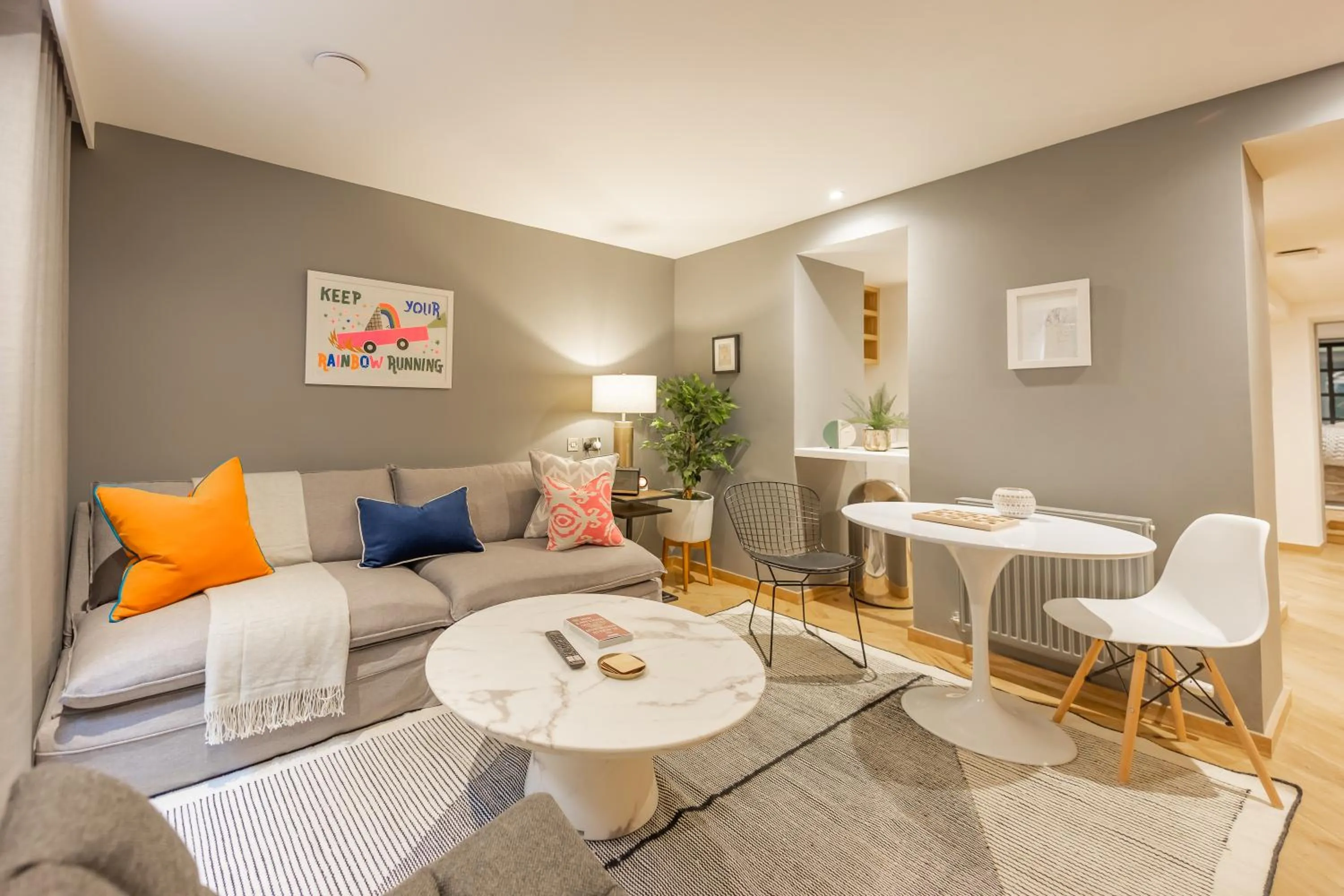 Living room in No1 Apartments Edinburgh - New Town