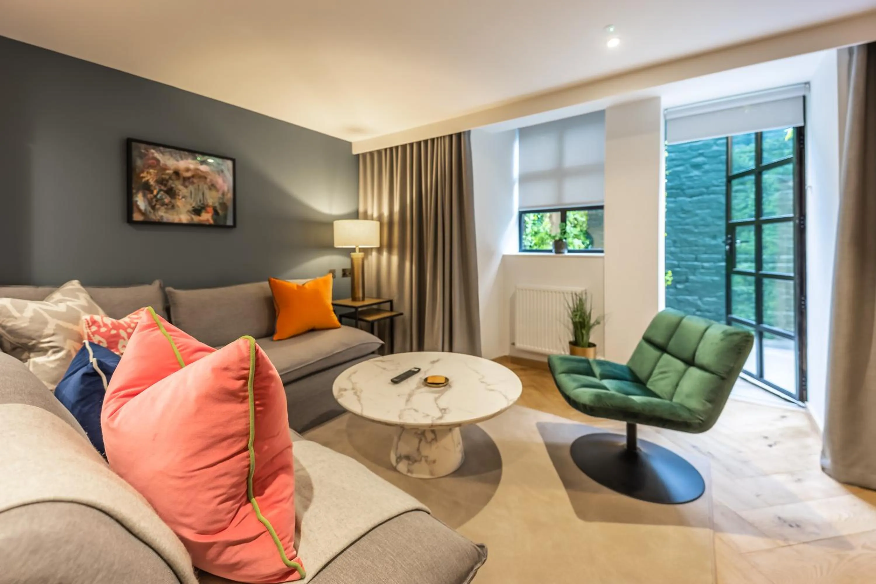 Living room in No1 Apartments Edinburgh - New Town