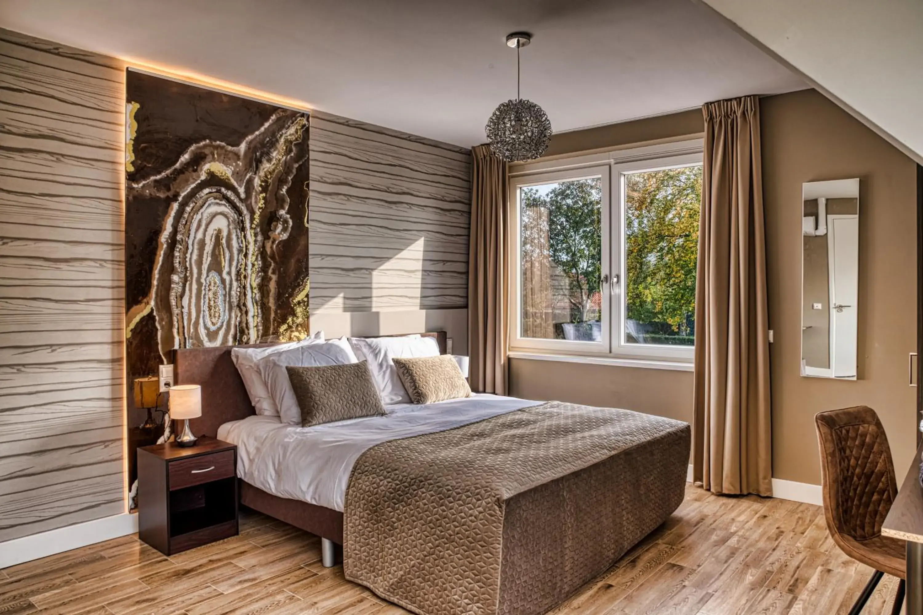 Bed in B & B Wellness voor 2 Bed in B & B Wellness voor 2