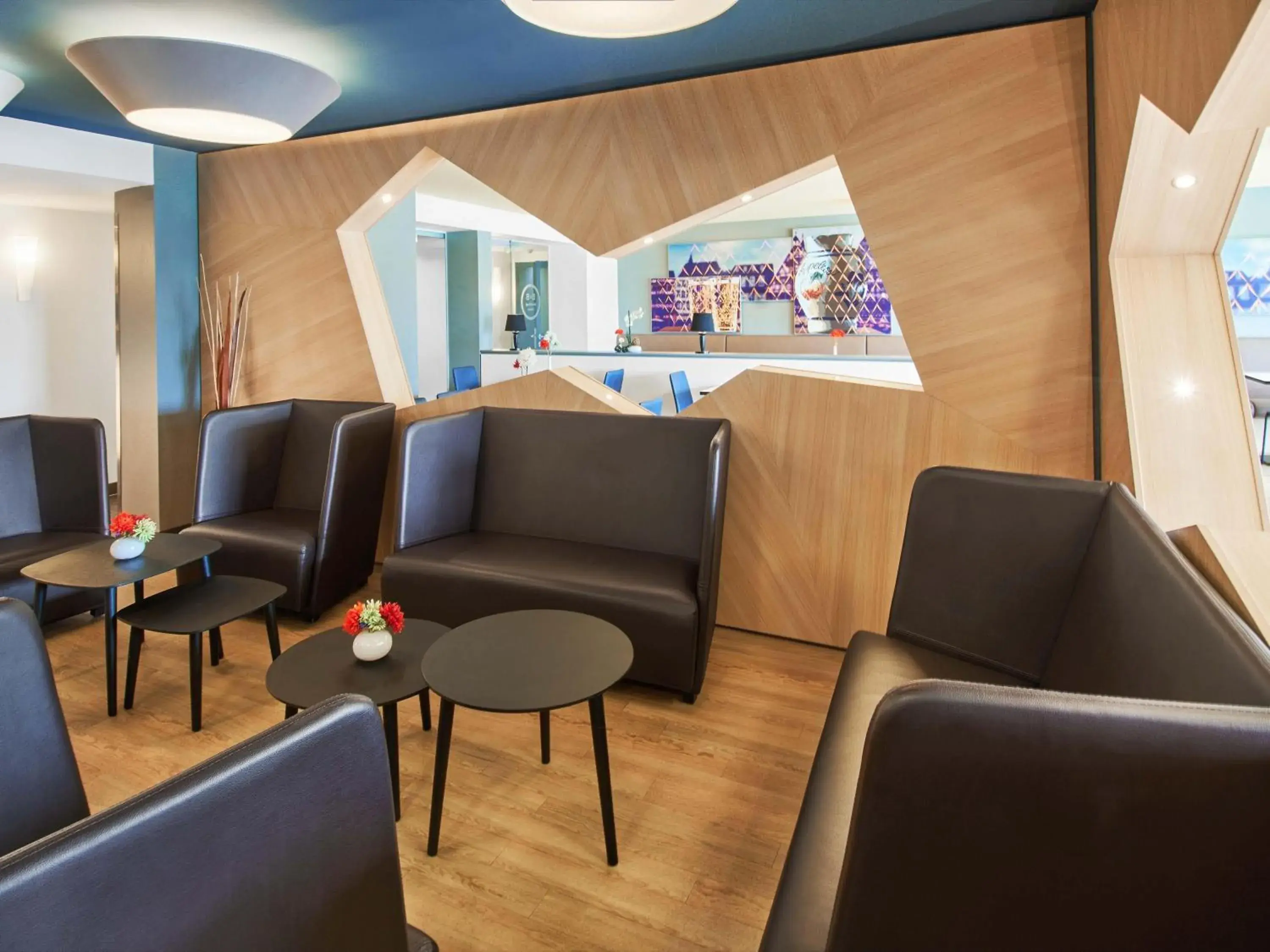 Lobby or reception in B&B Hotel Frankfurt-Nord Lobby or reception in B&B Hotel Frankfurt-Nord