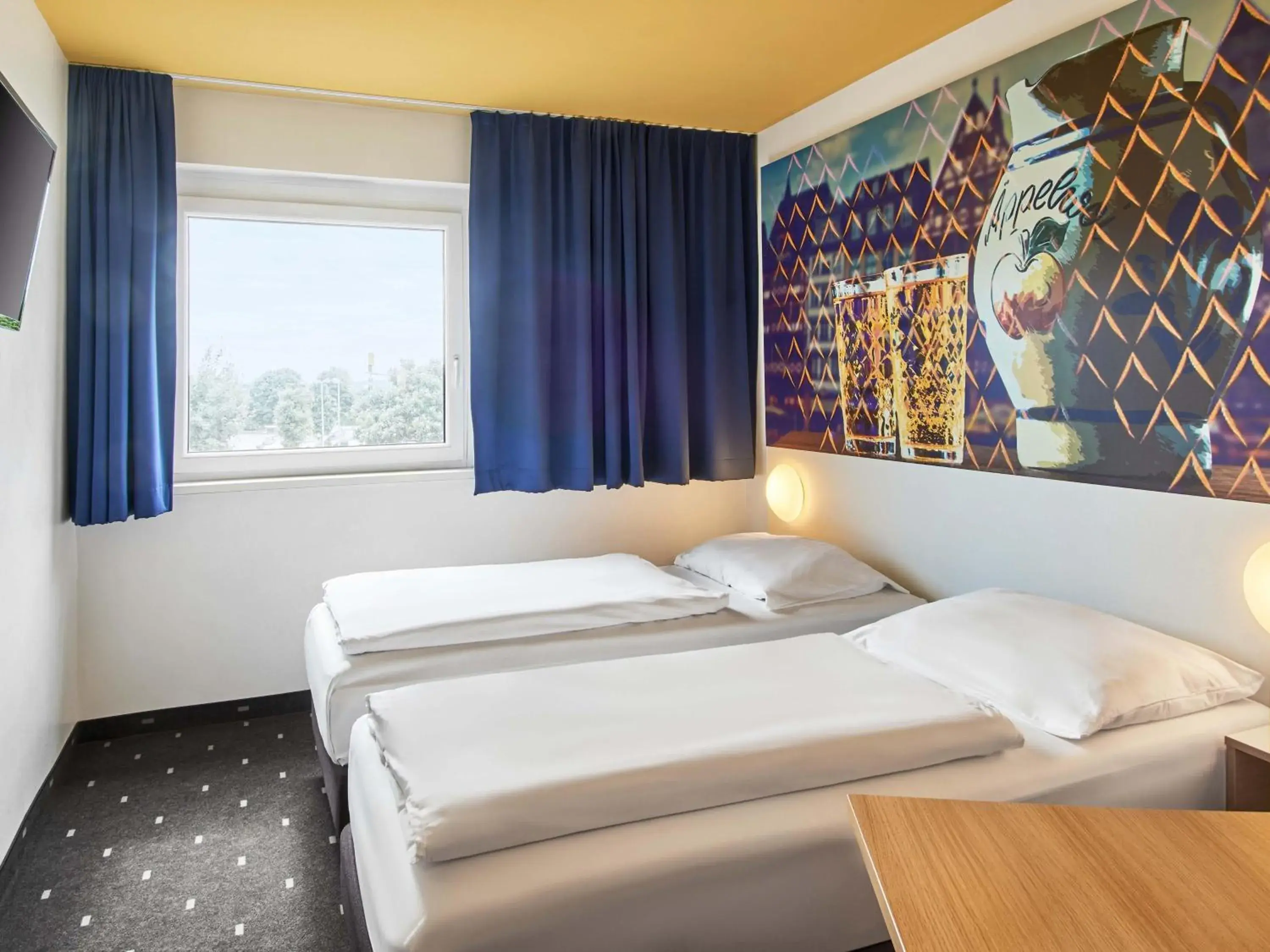 Twin Room - single occupancy in B&B Hotel Frankfurt-Nord Twin Room - single occupancy in B&B Hotel Frankfurt-Nord