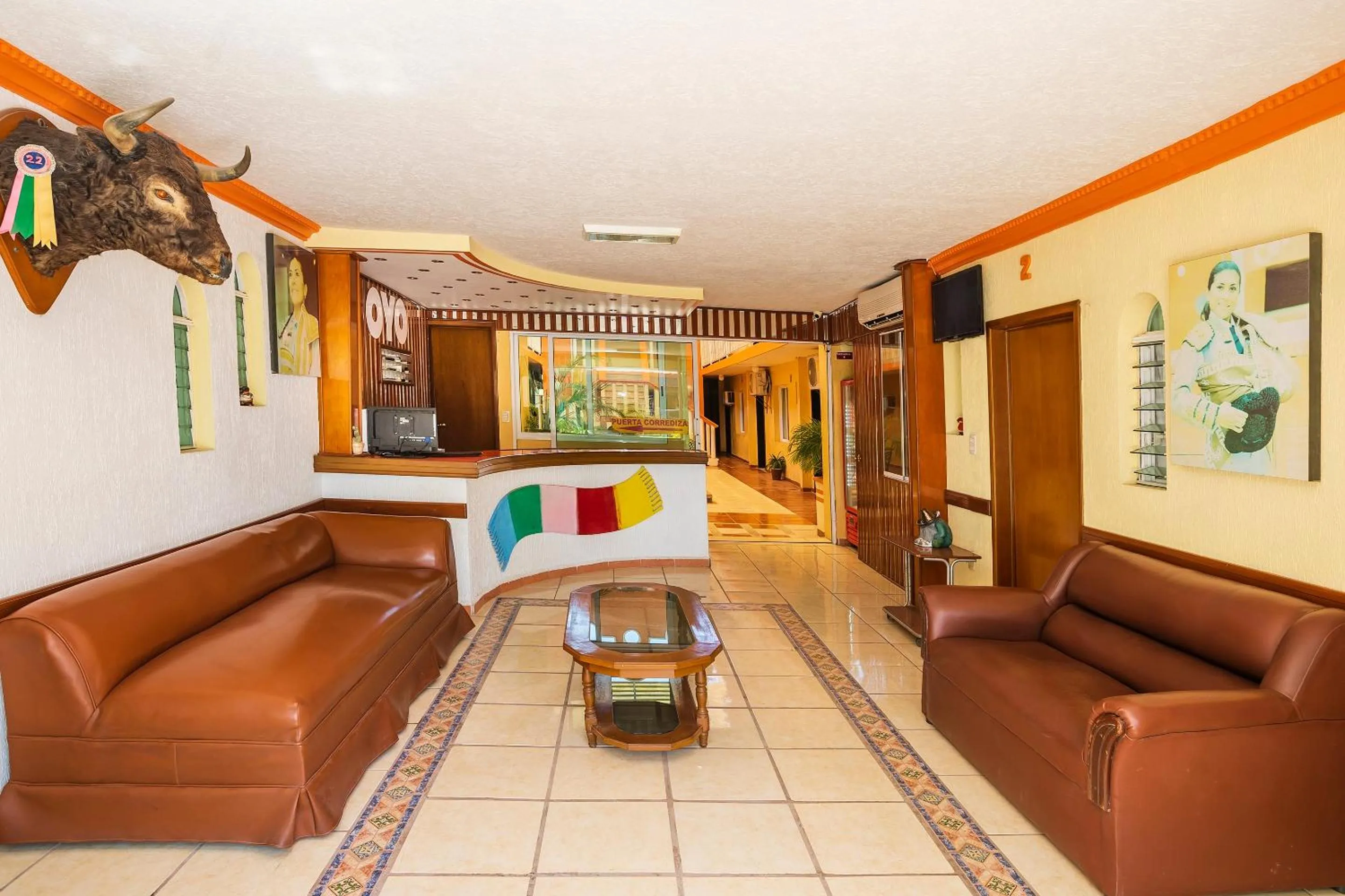 Lobby or reception in OYO Hotel Mexico