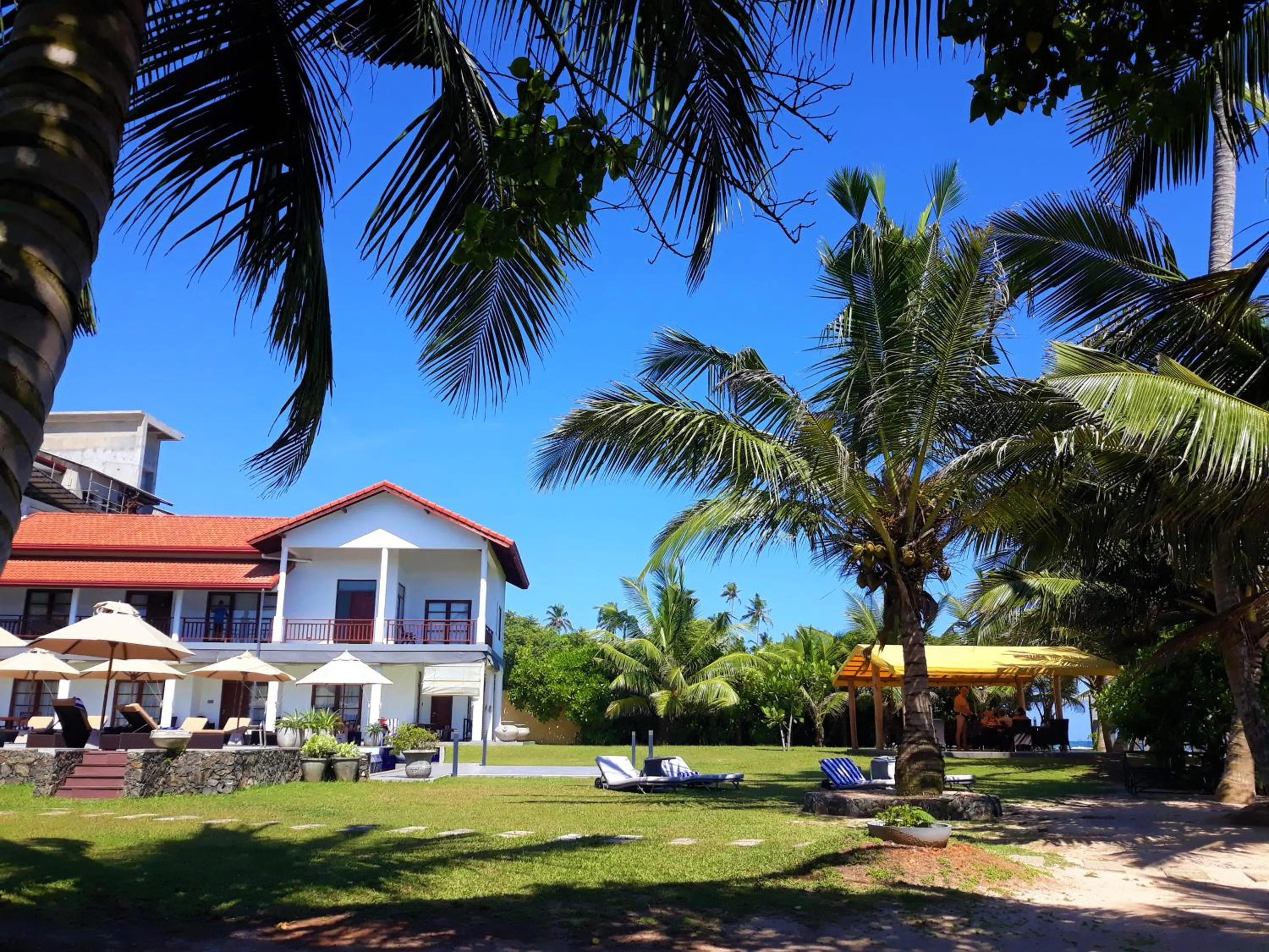 Garden view in IMAGINE Villa Hotel