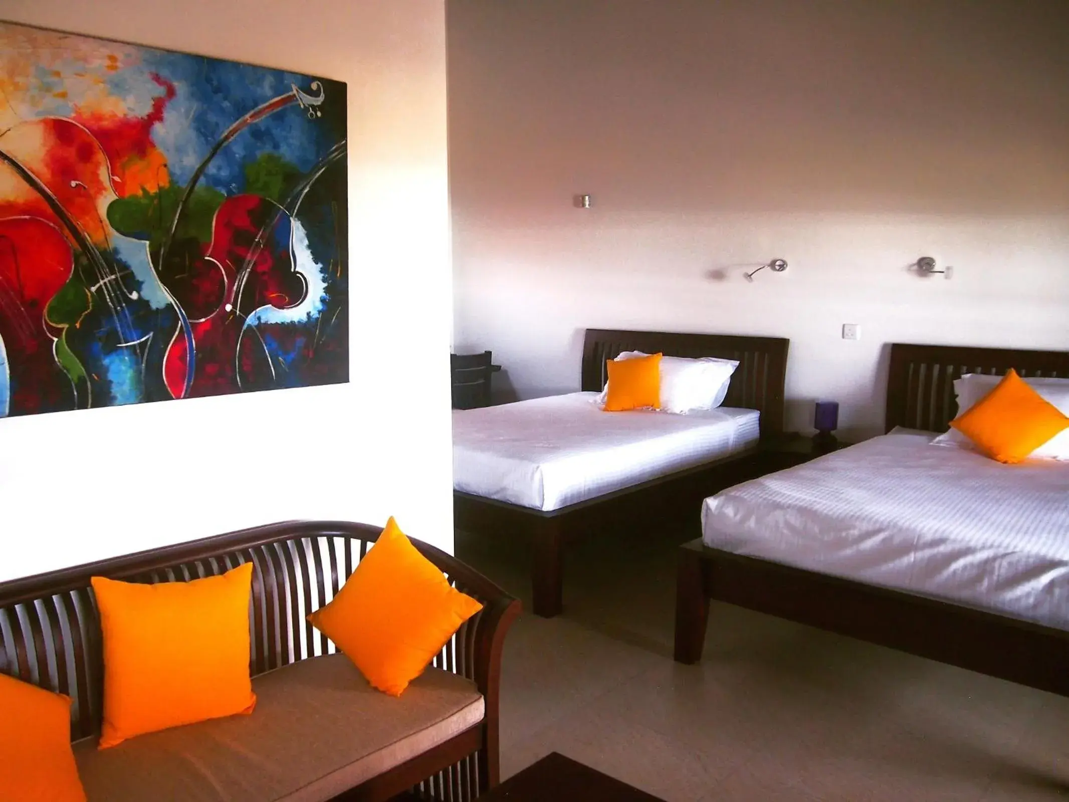 Quadruple Room with Ocean View - single occupancy in IMAGINE Villa Hotel Quadruple Room with Ocean View - single occupancy in IMAGINE Villa Hotel