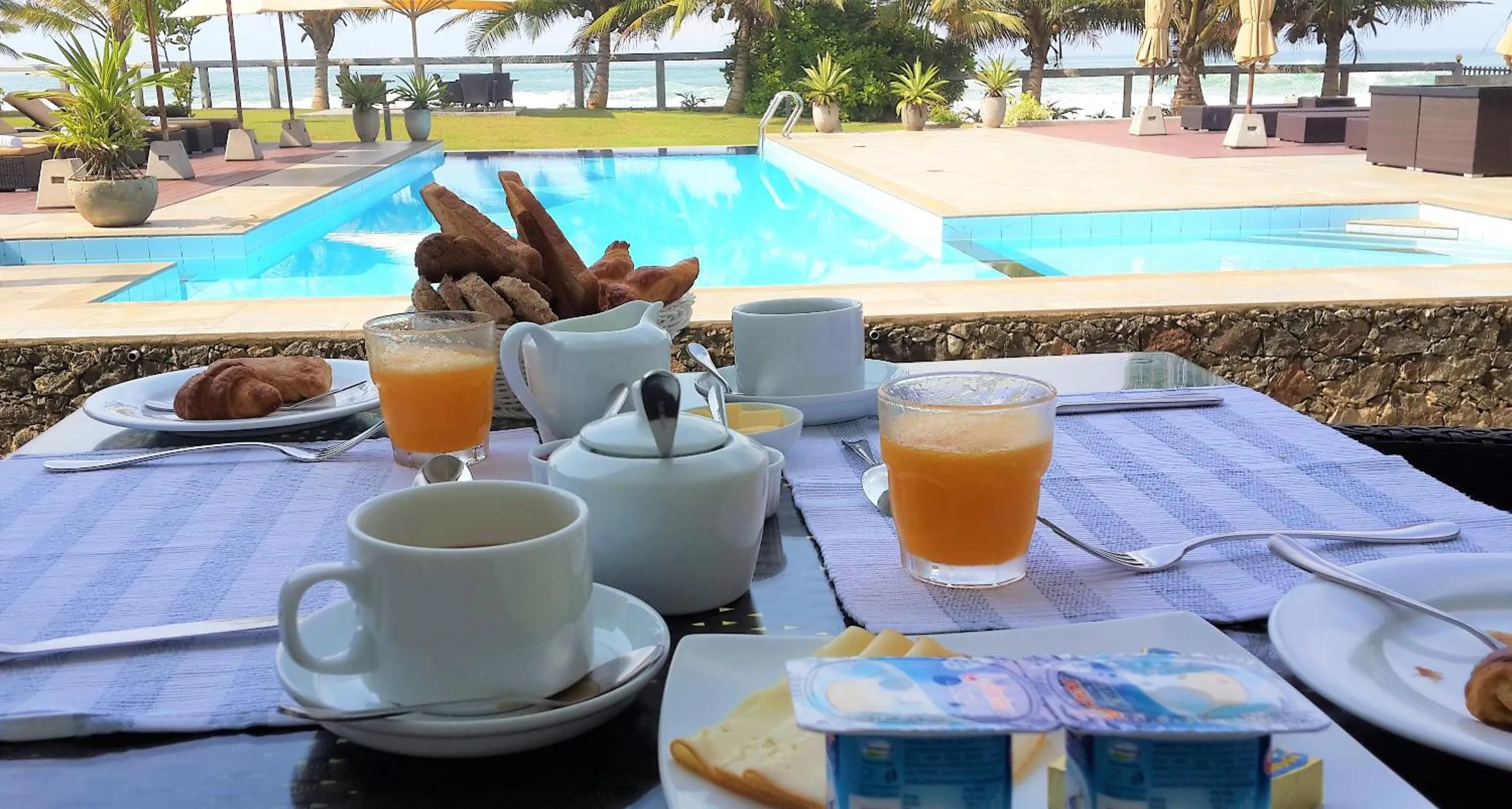 Continental breakfast in IMAGINE Villa Hotel