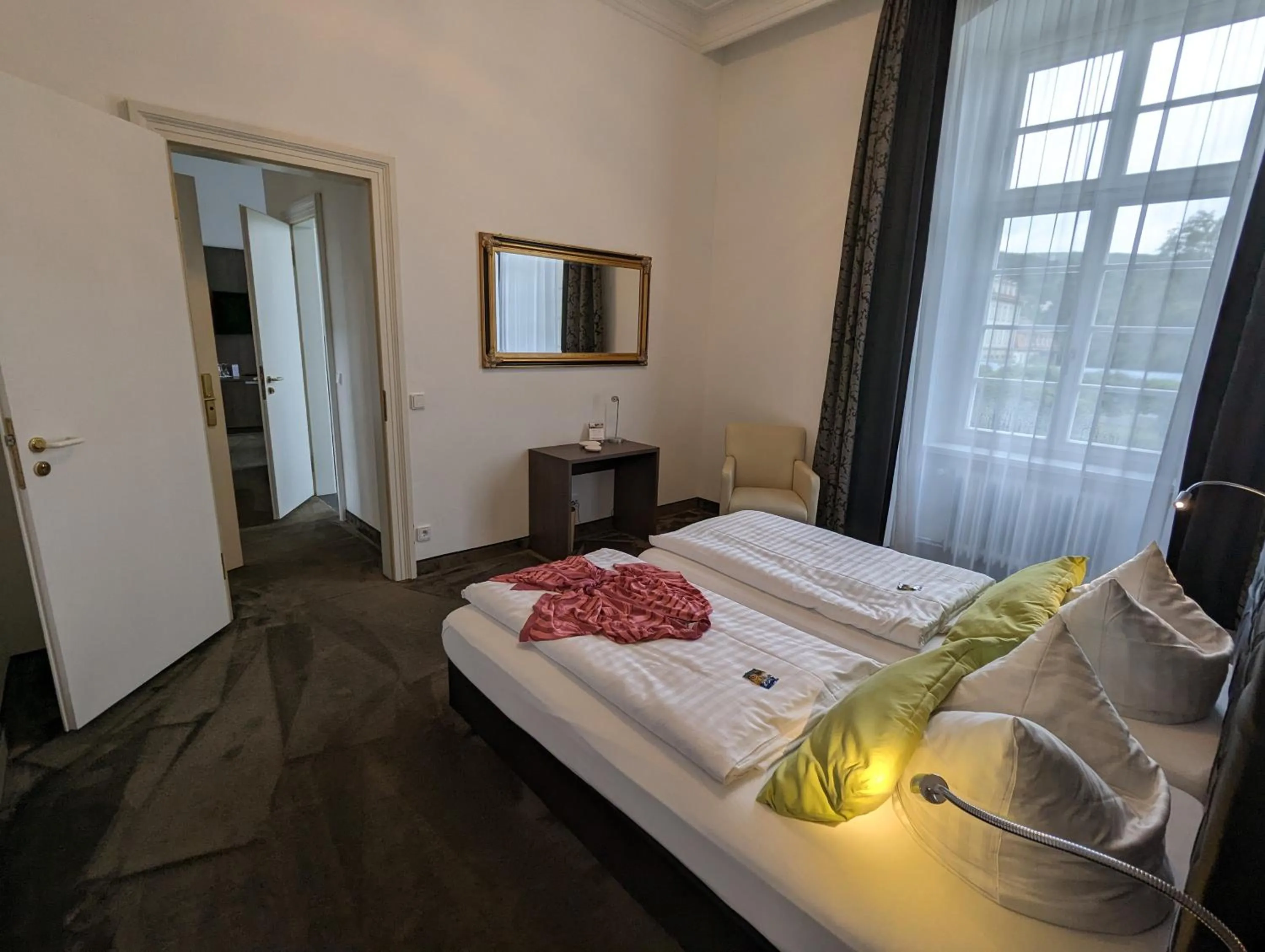 Bed in Badhotel Bad Brückenau