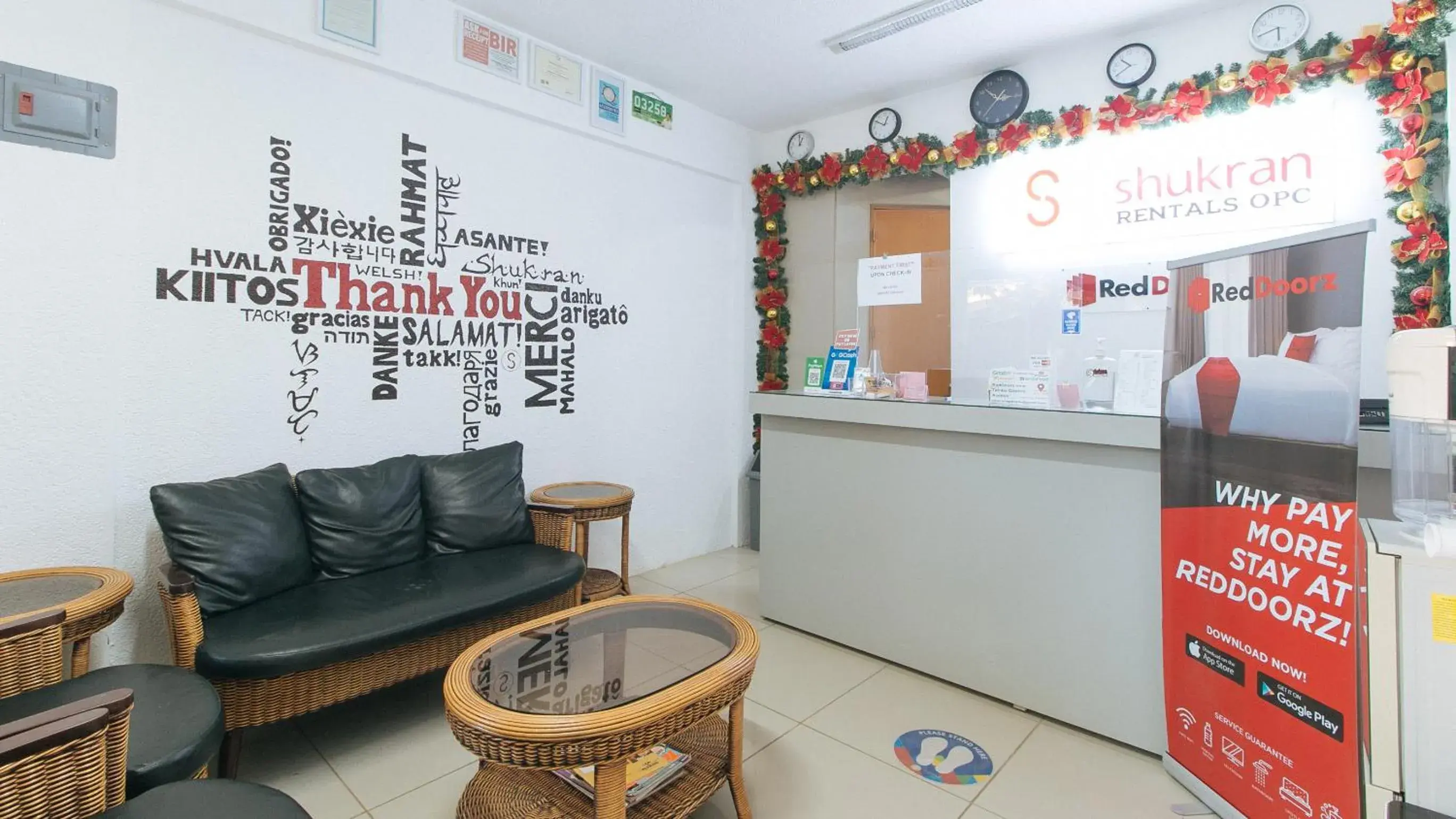 Living room in RedDoorz Plus near Tambo Paranaque Living room in RedDoorz Plus near Tambo Paranaque