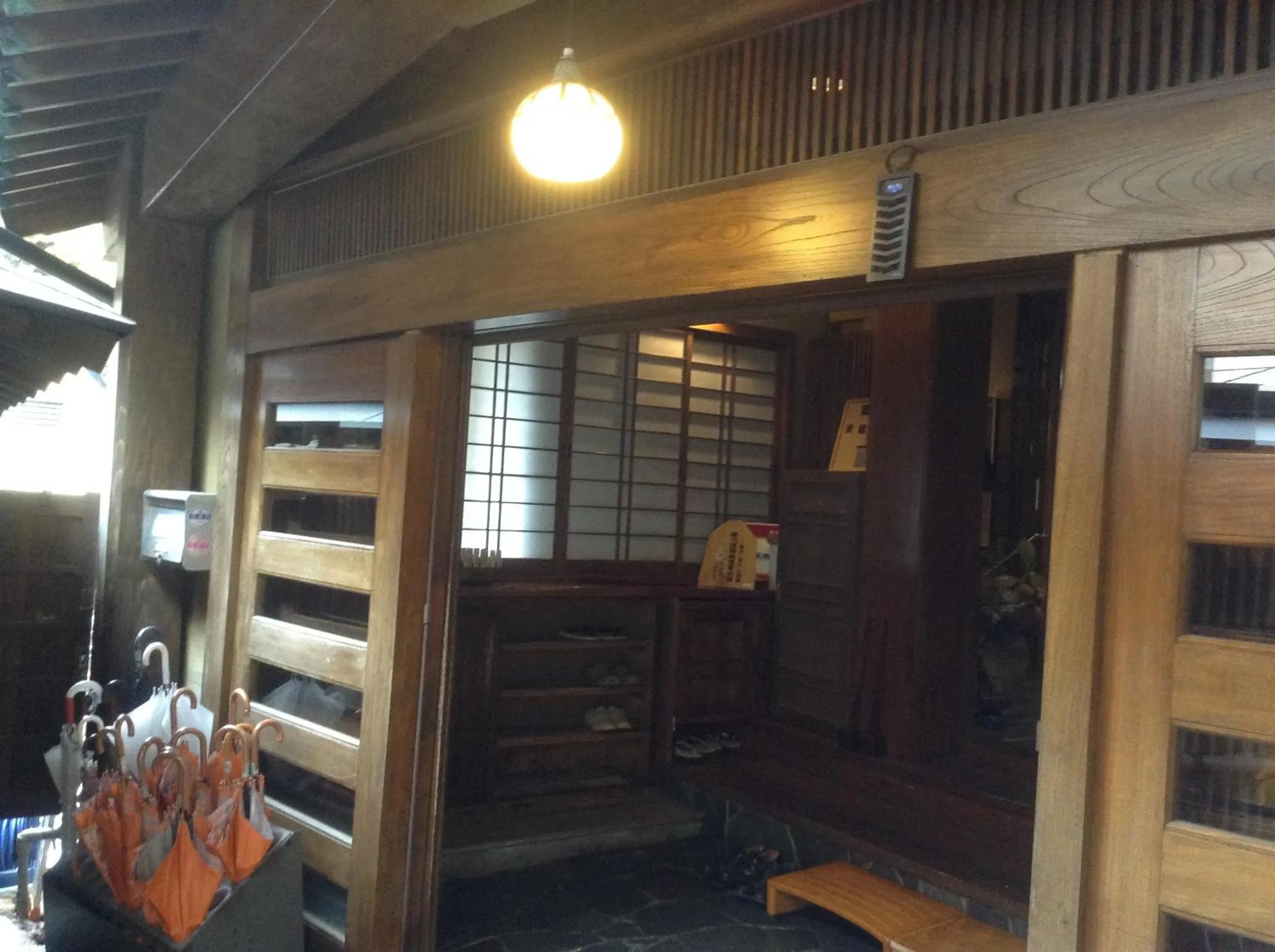 Facade/entrance in Fumoto Ryokan