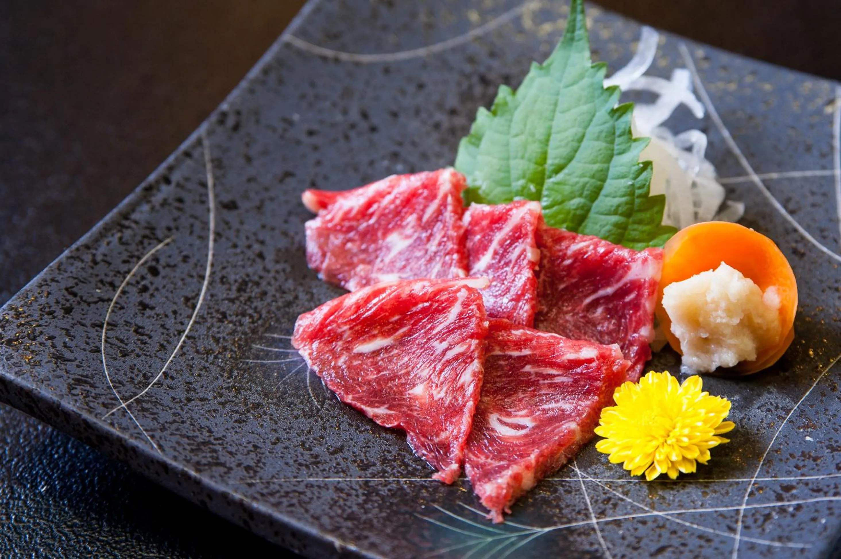 Food close-up in Fumoto Ryokan