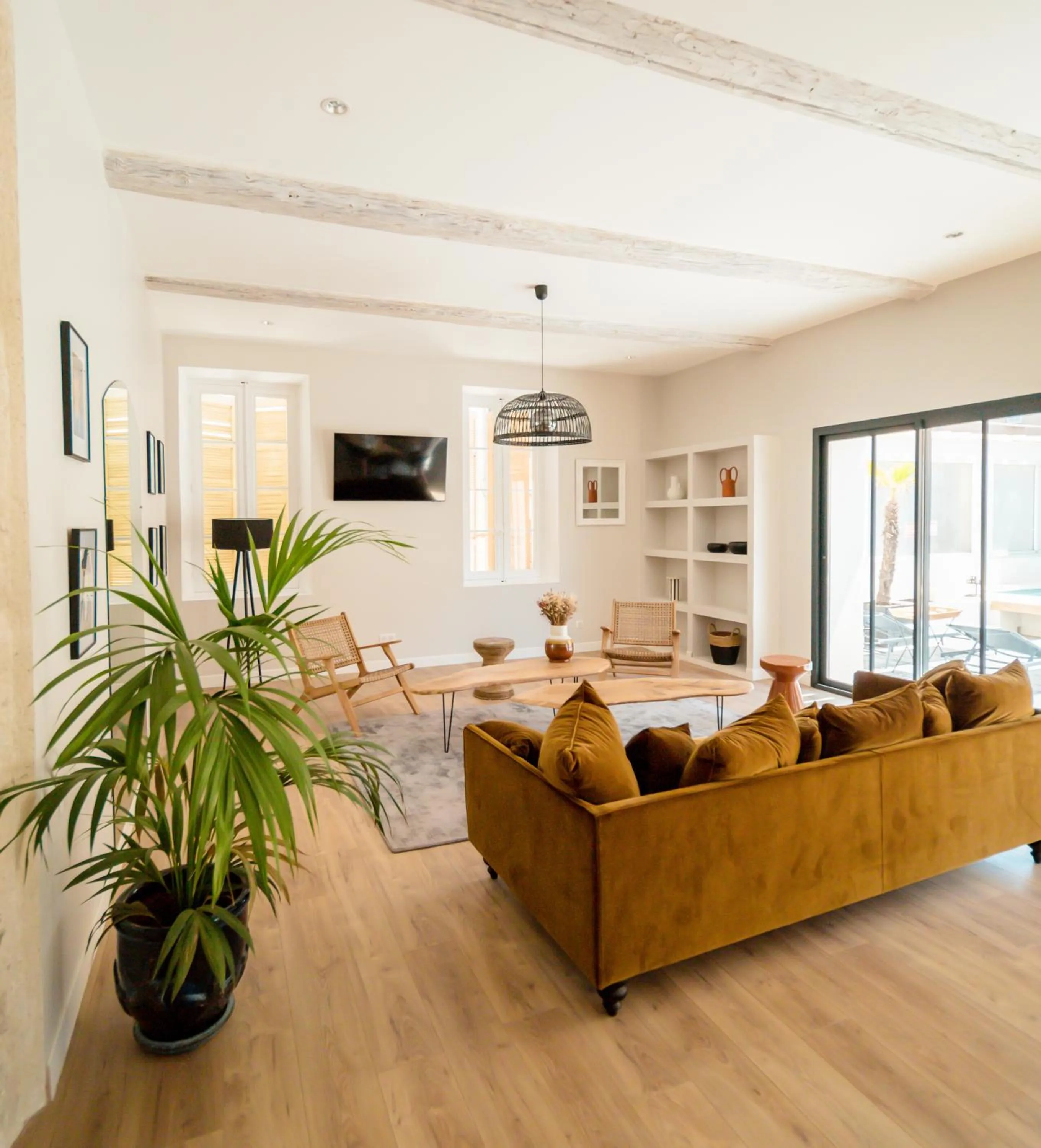 Living room in UNE HISTOIRE DE FAMILLE