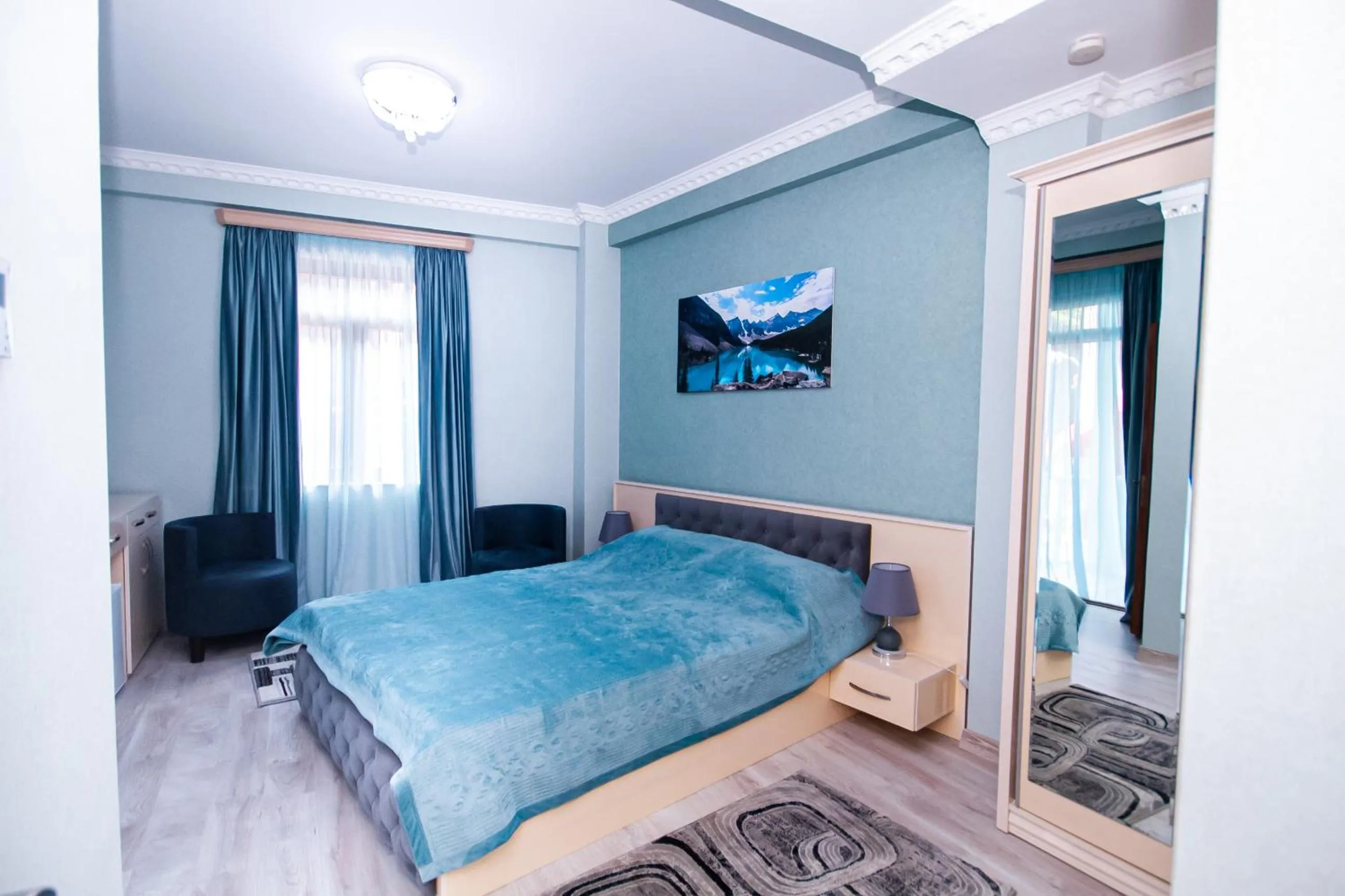 Bed in MUSMORE Boutique Hotel