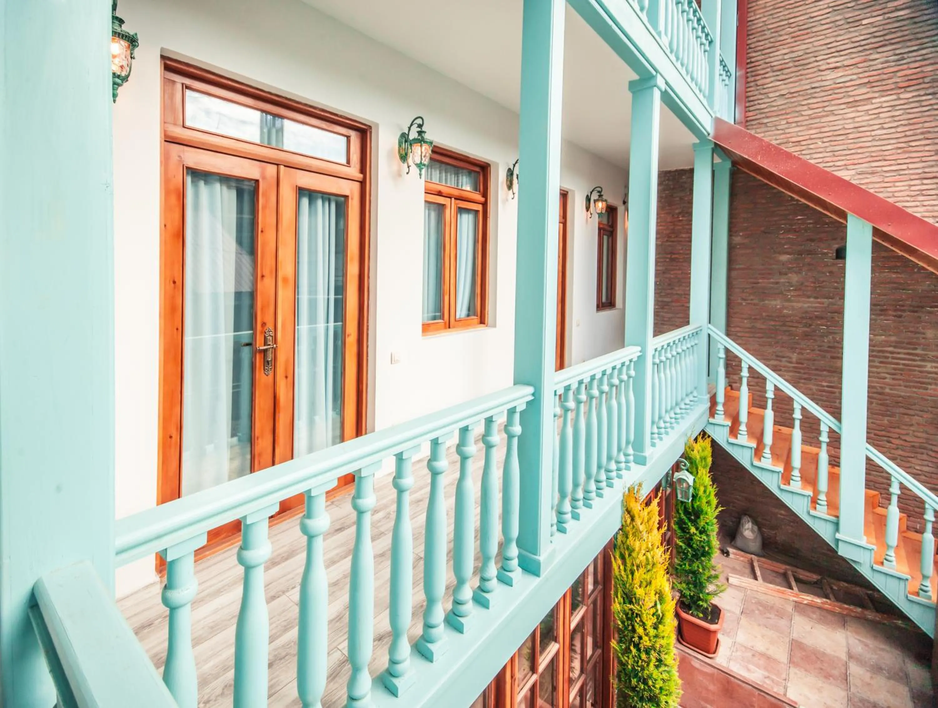 Balcony/Terrace in MUSMORE Boutique Hotel