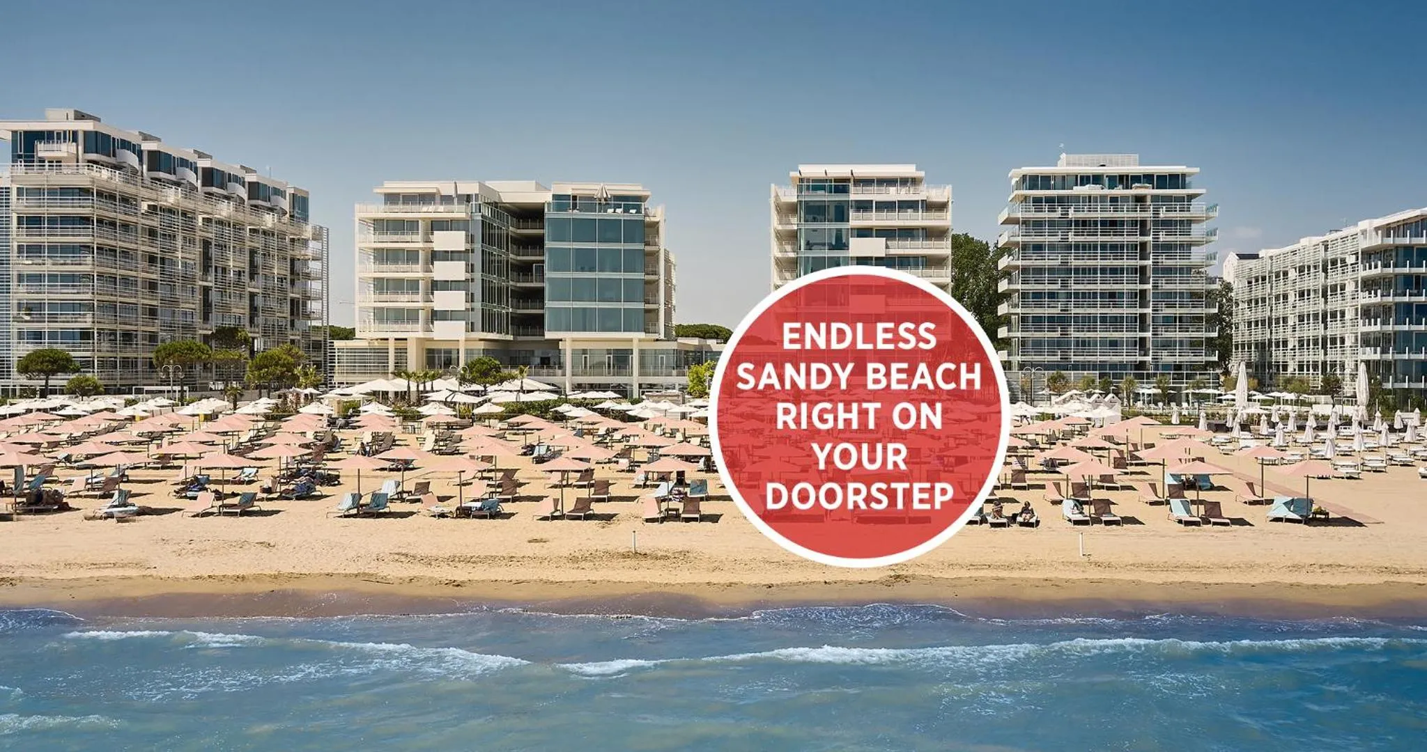 Property building in Falkensteiner Residences Jesolo