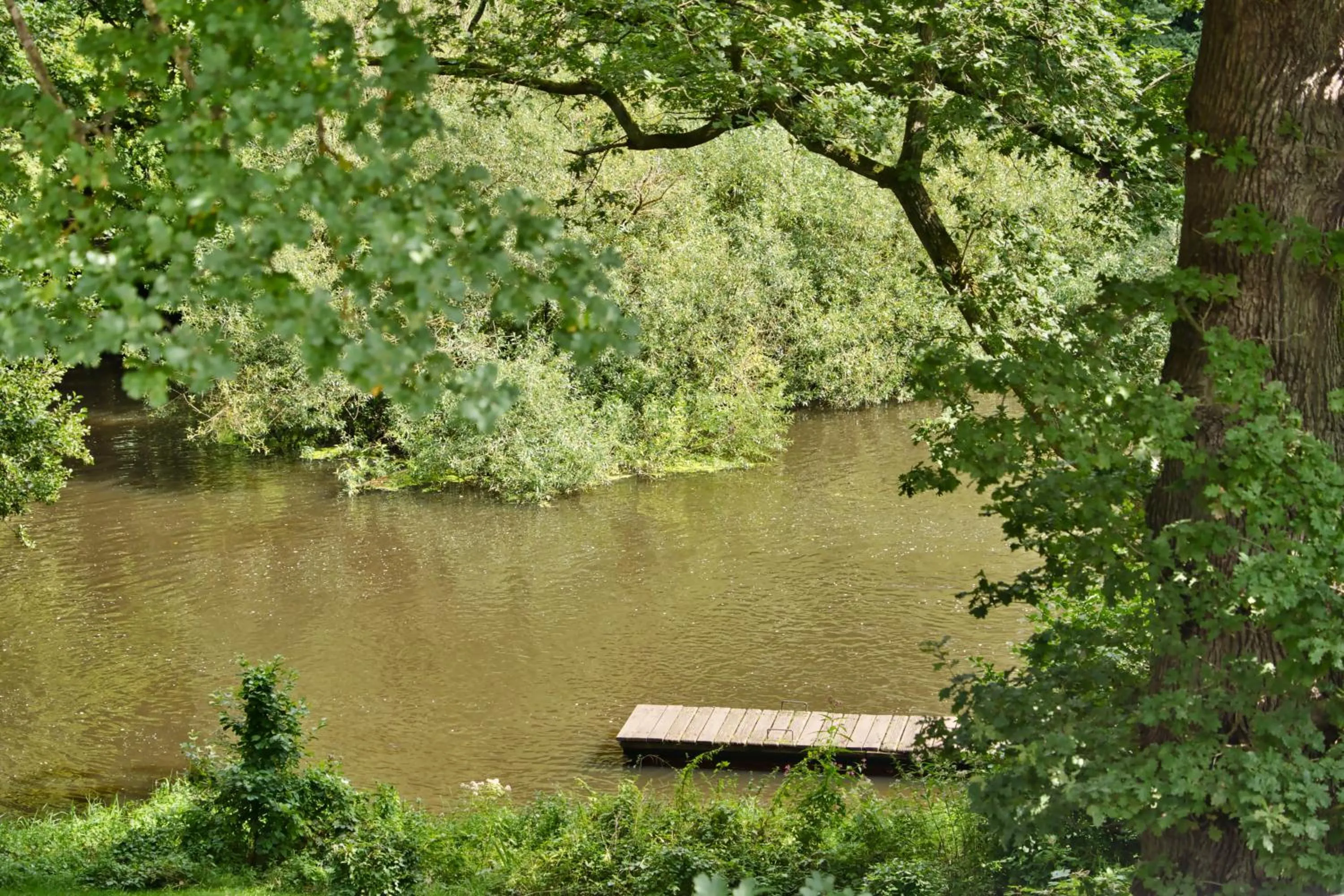 Garden in Kleinhuis Hotel Mellingburger Schleuse