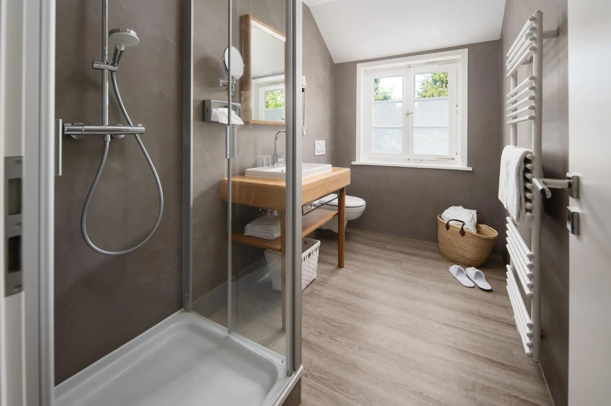 Bathroom in Kleinhuis Hotel Mellingburger Schleuse