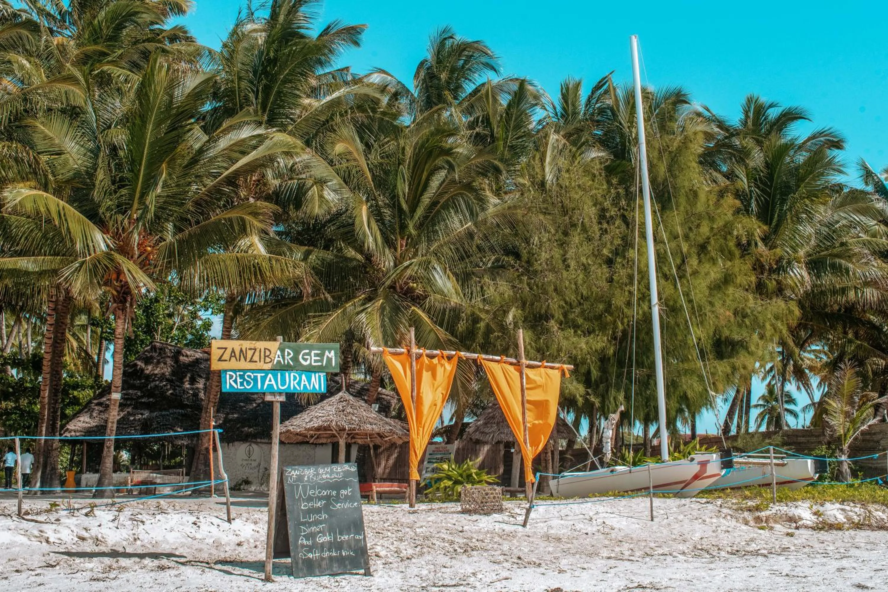 Beach in Zanzibar Gem Beach Bungalows