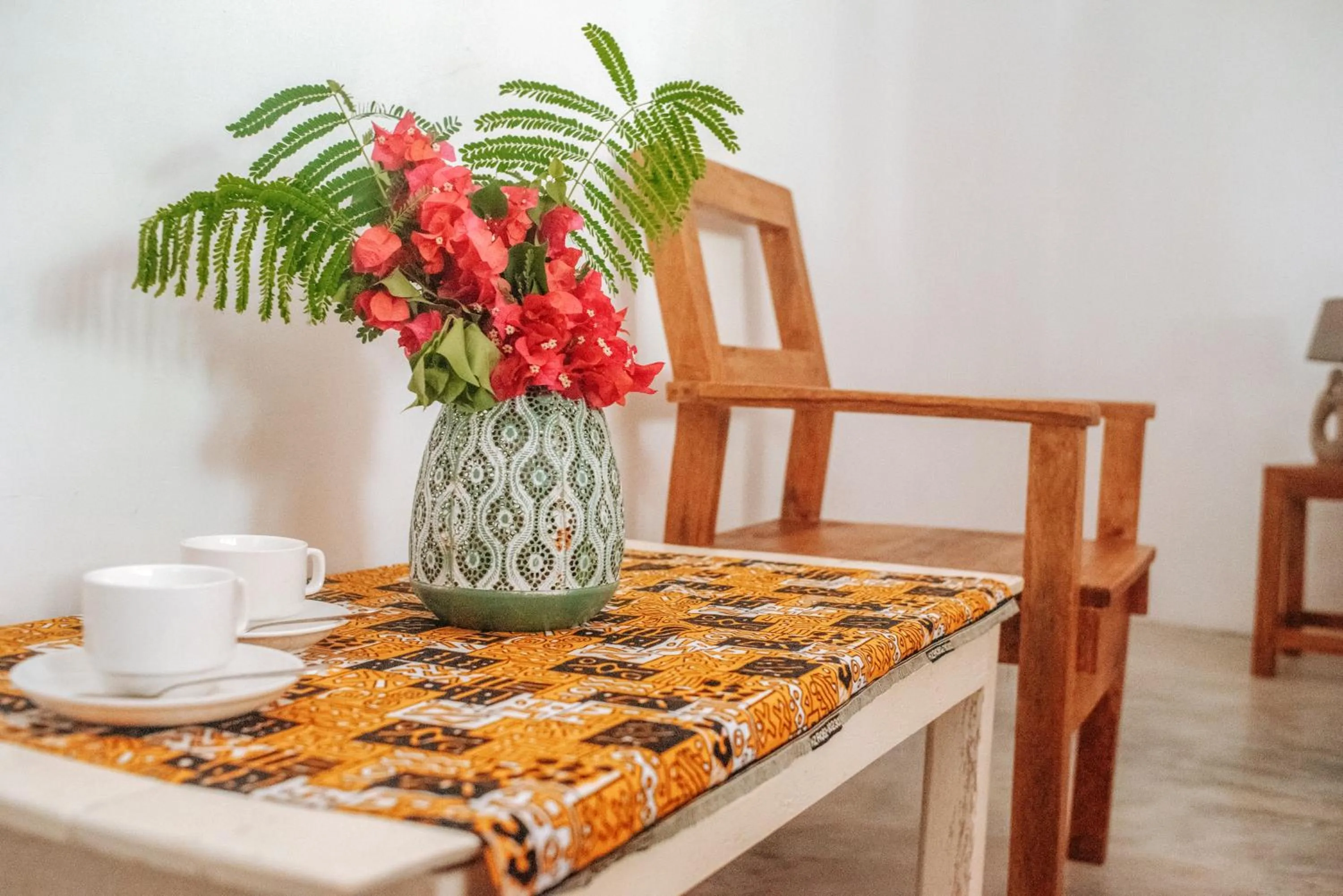 Seating area in Zanzibar Gem Beach Bungalows