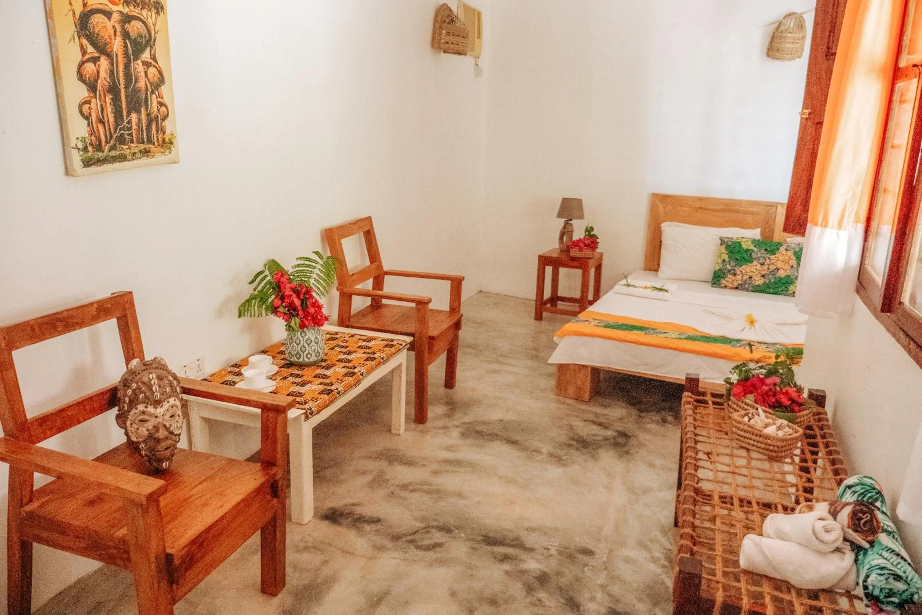 Photo of the whole room, Bed in Zanzibar Gem Beach Bungalows