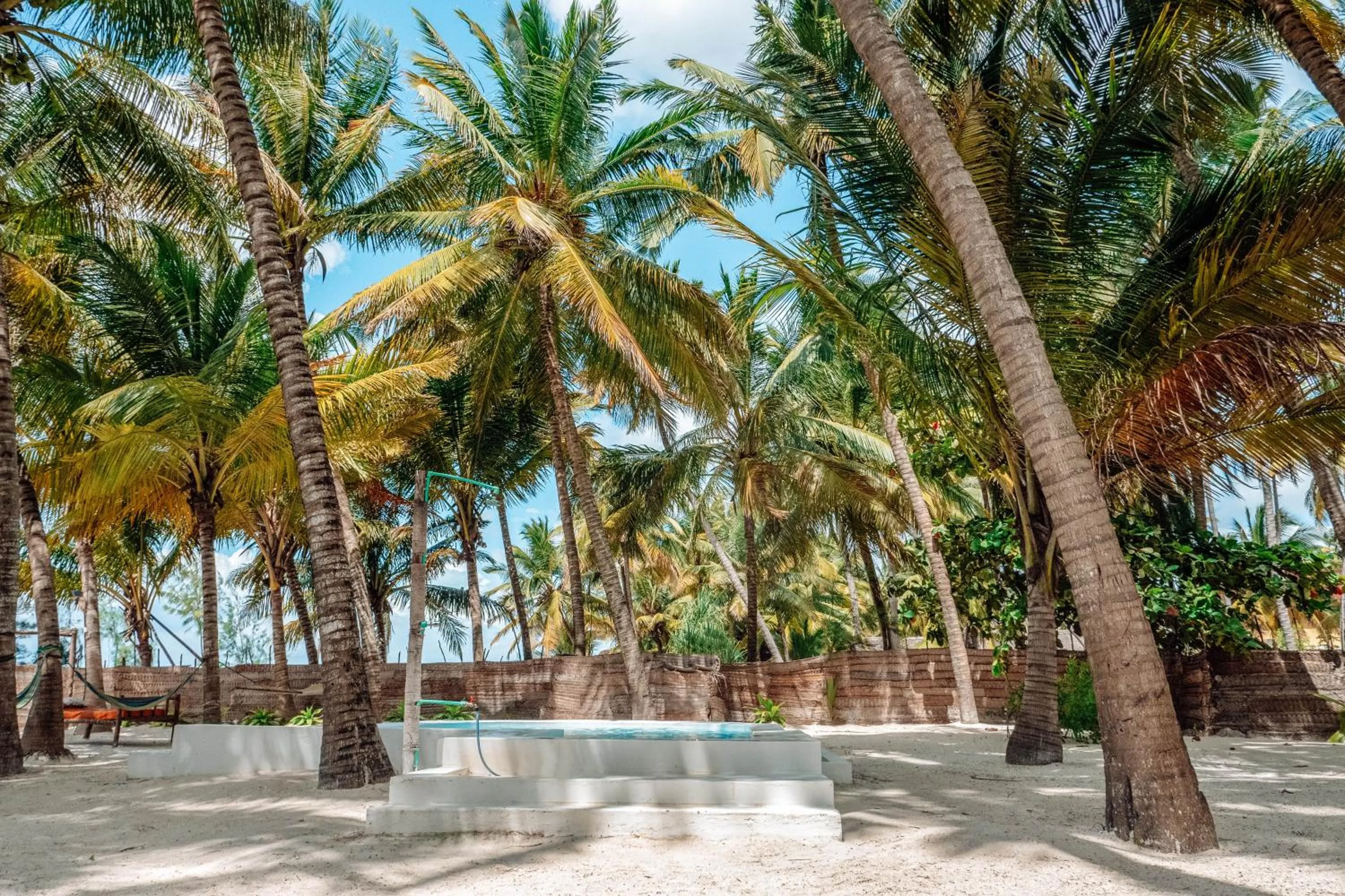 Seating area in Zanzibar Gem Beach Bungalows
