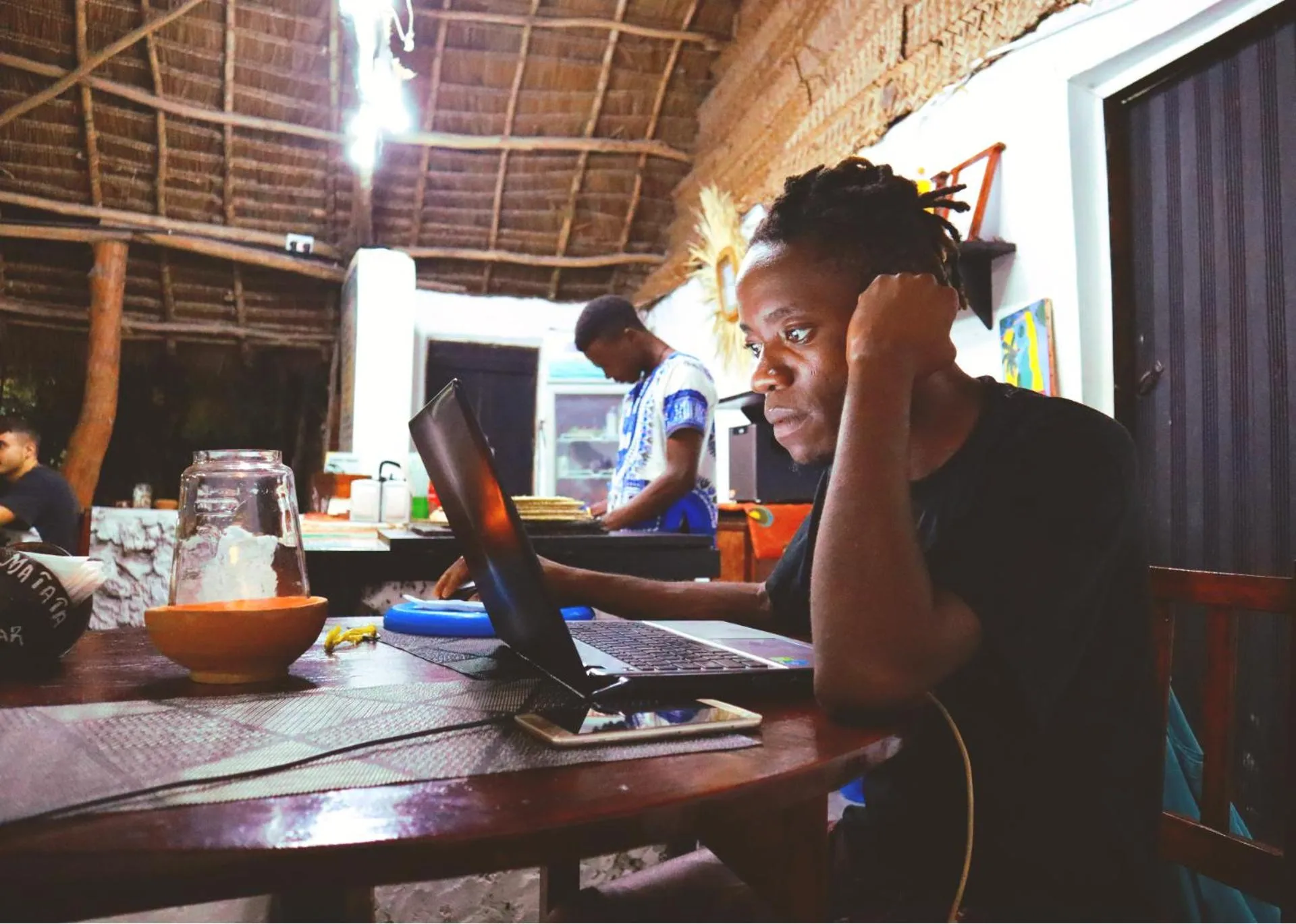 group of guests in Zanzibar Gem Beach Bungalows