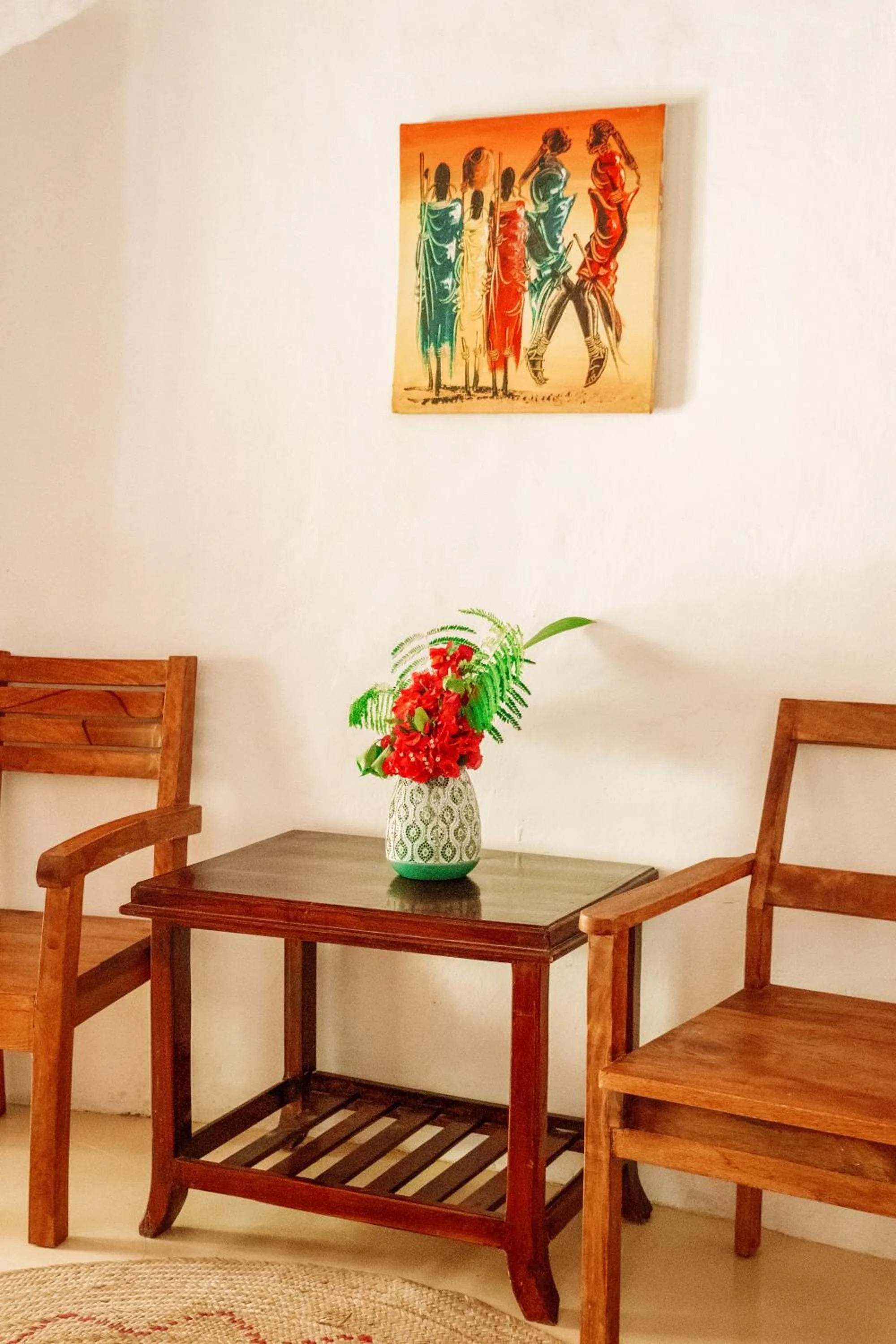 Seating area in Zanzibar Gem Beach Bungalows