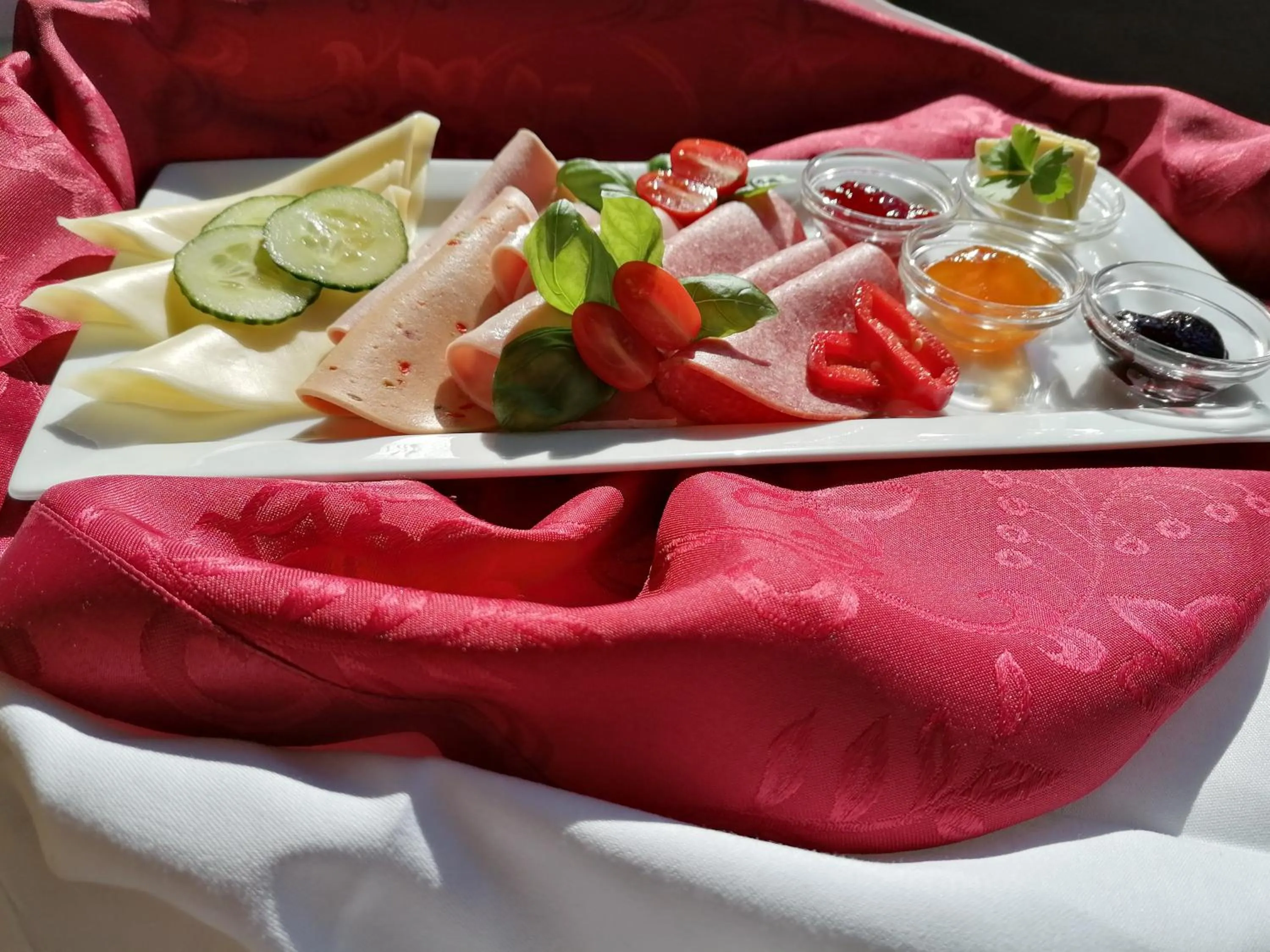 Food close-up in Hotel Mainperle