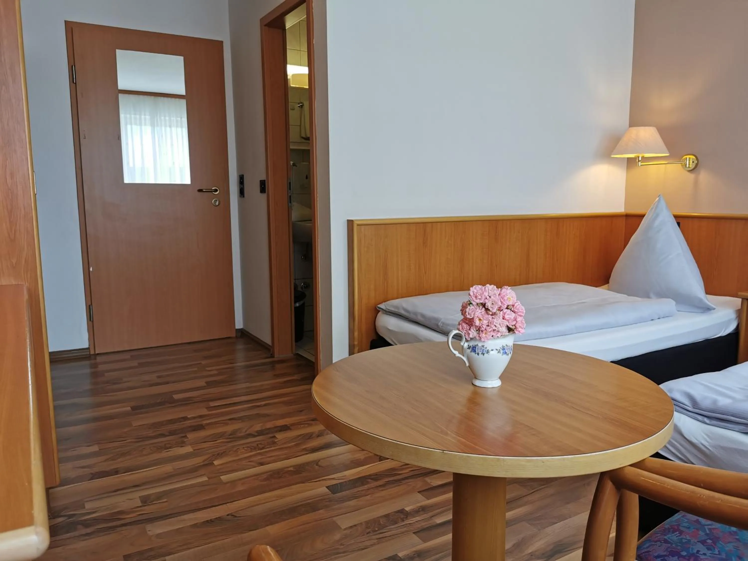 Decorative detail, Bed in Hotel Mainperle