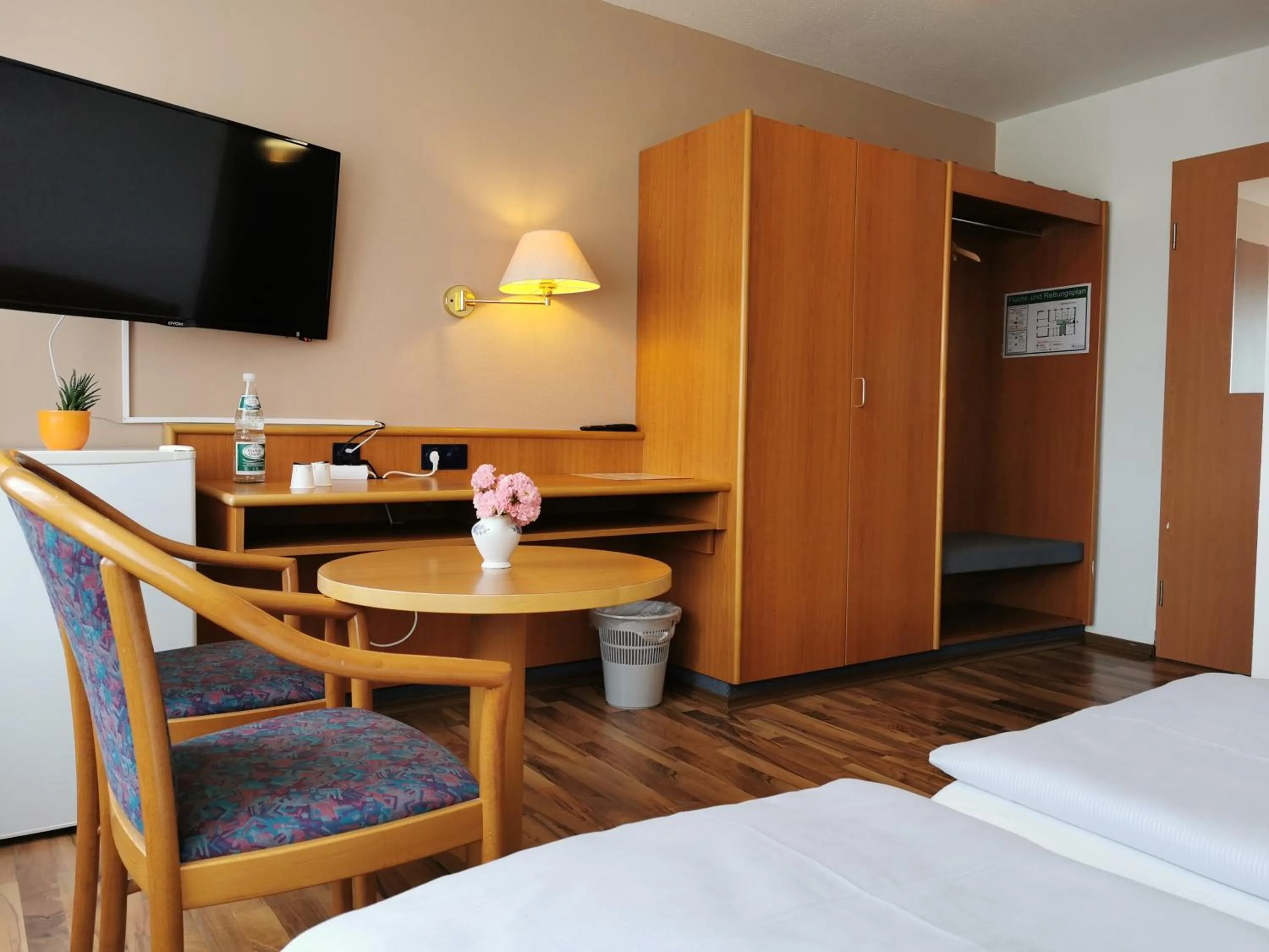 Decorative detail, Bed in Hotel Mainperle