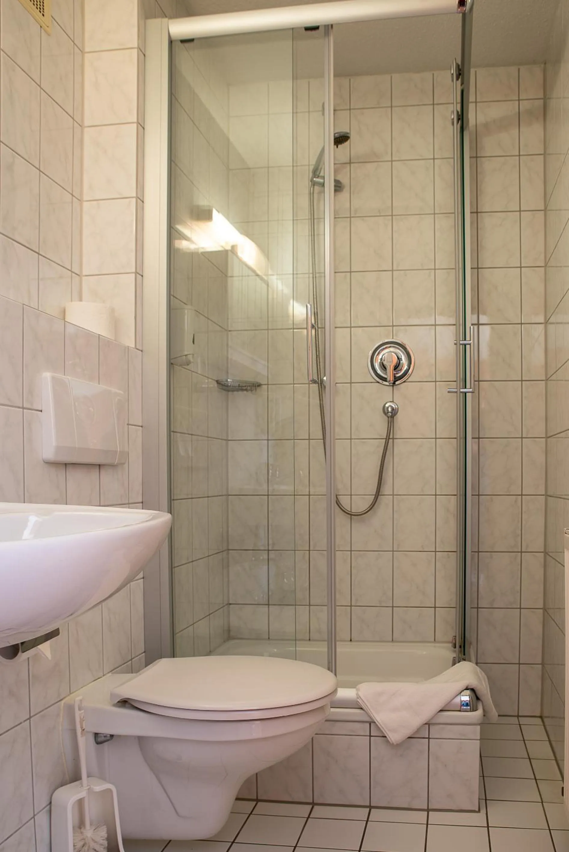 Bathroom in Hotel Mainperle