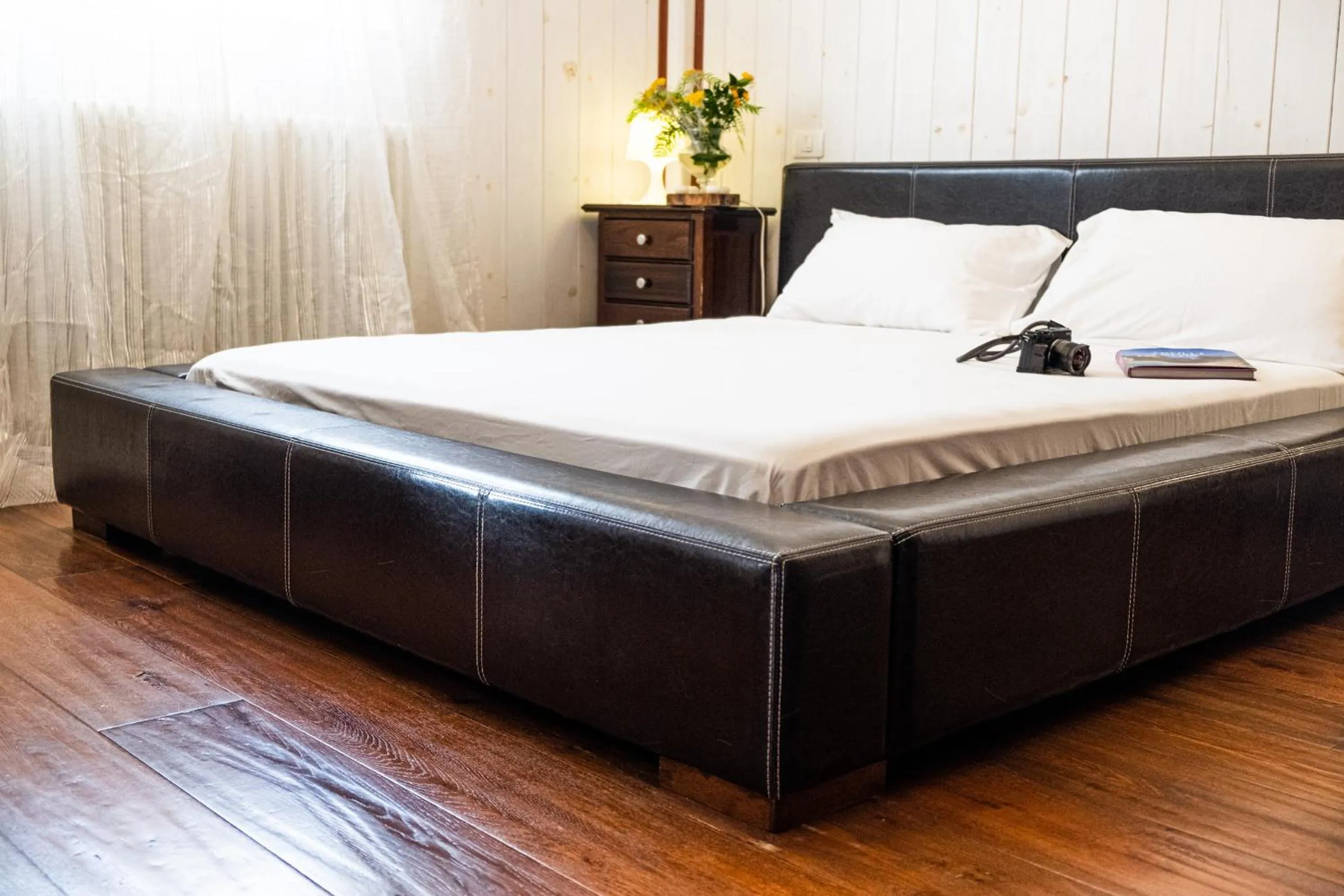 Bed in La Valle Del Cristallo Wellness & Charme